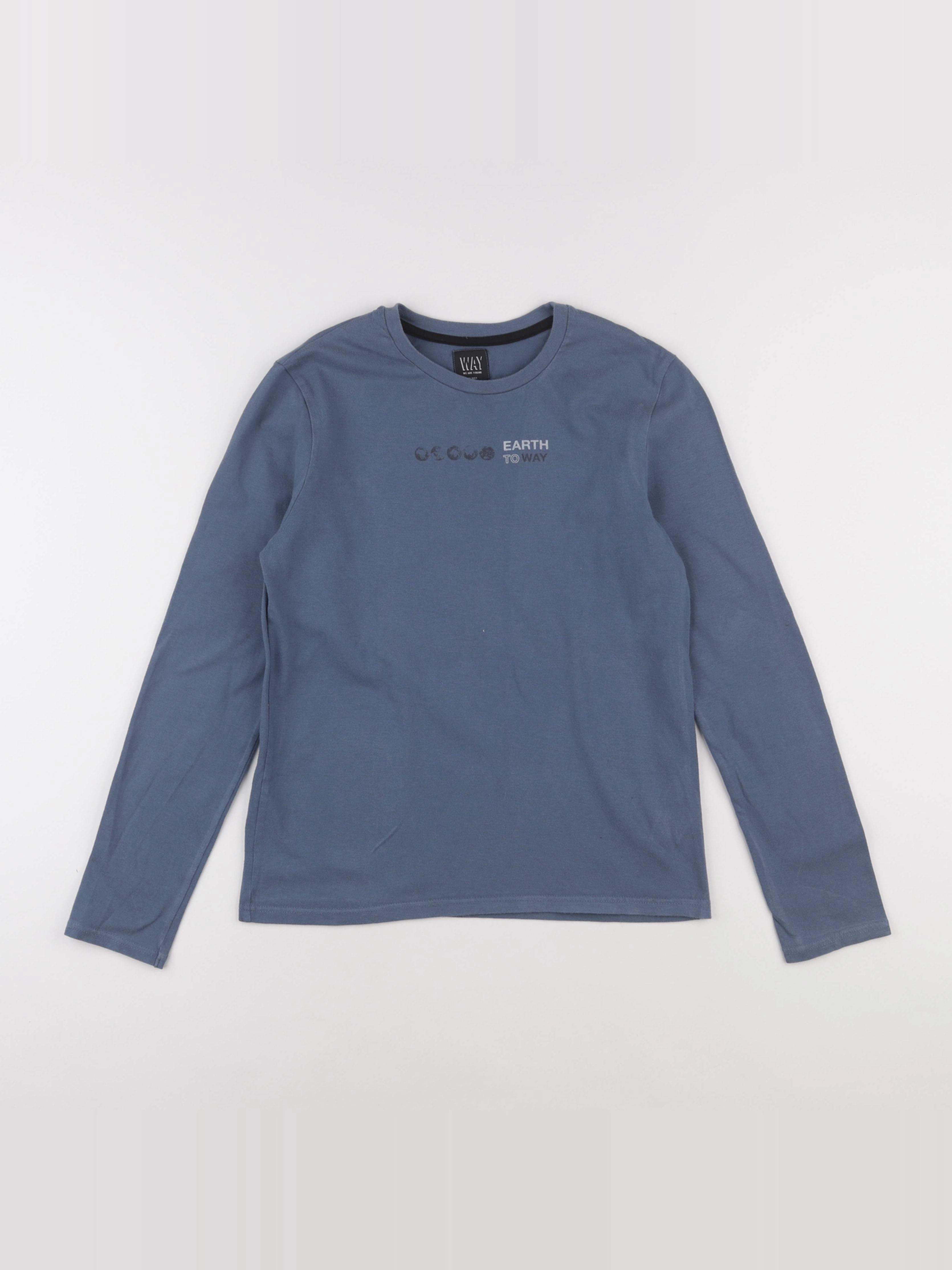 IKKS - tee-shirt bleu - 12 ans