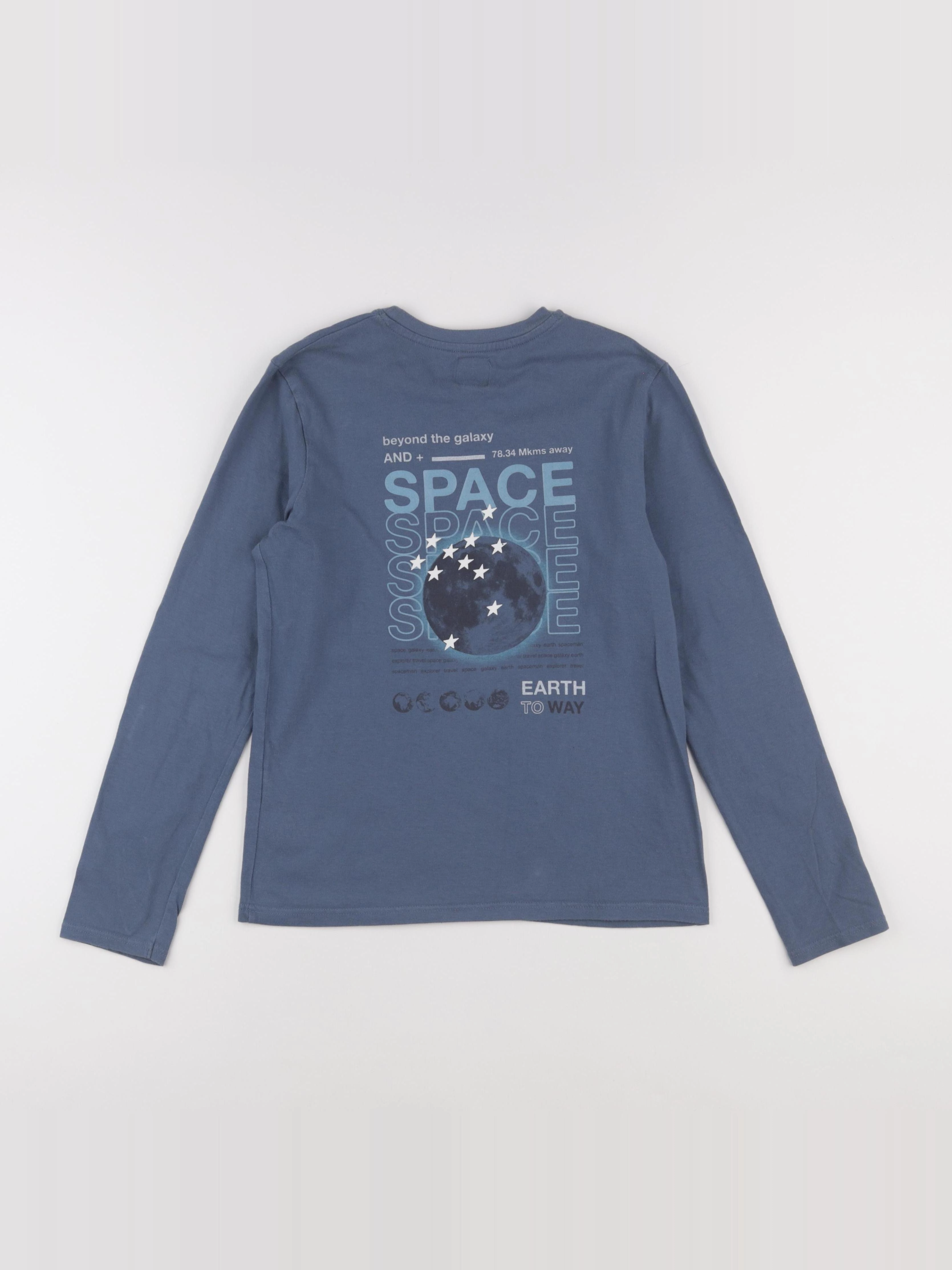 IKKS - tee-shirt bleu - 12 ans