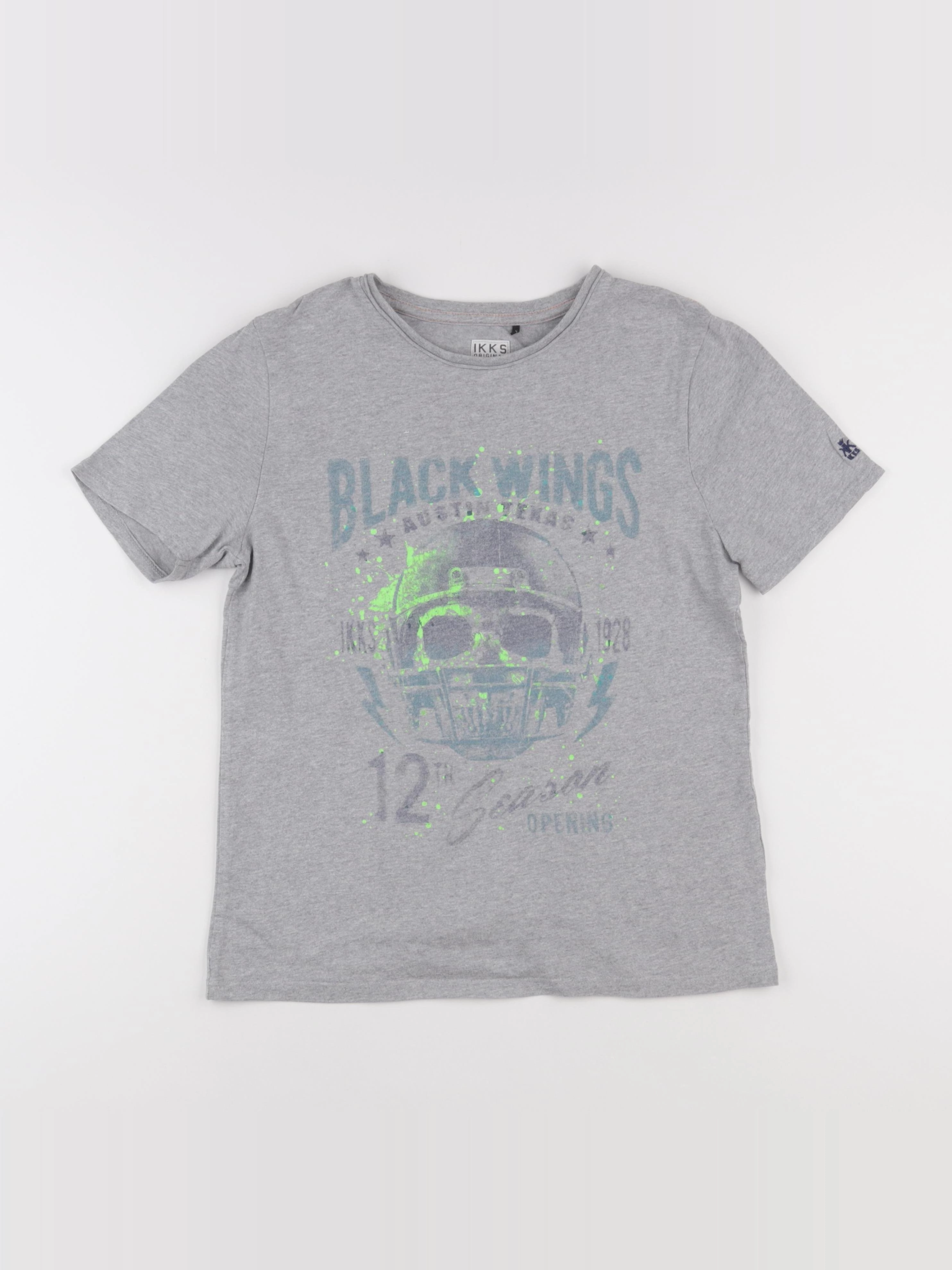 IKKS - tee-shirt gris - 14 ans
