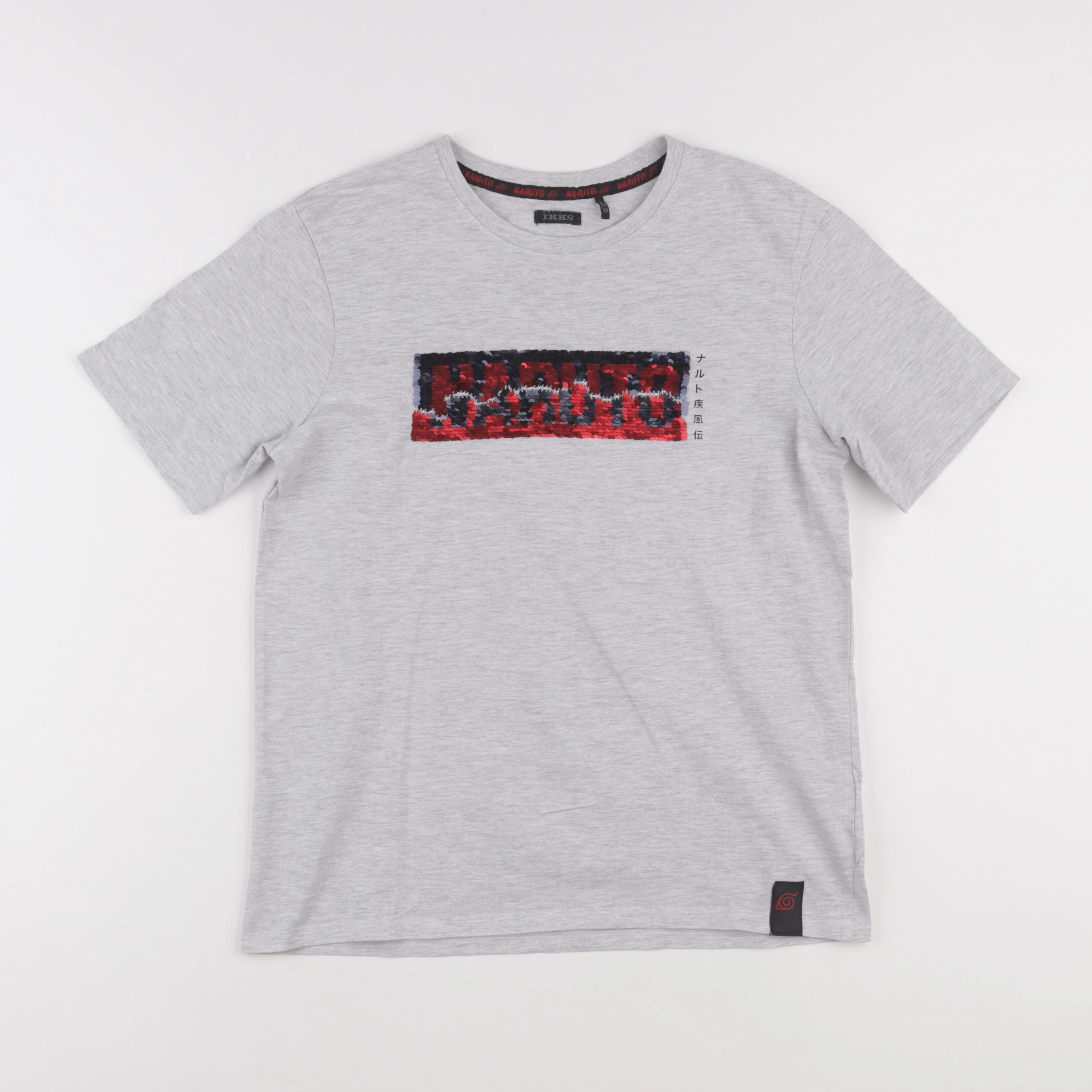 IKKS - tee-shirt gris - 14 ans