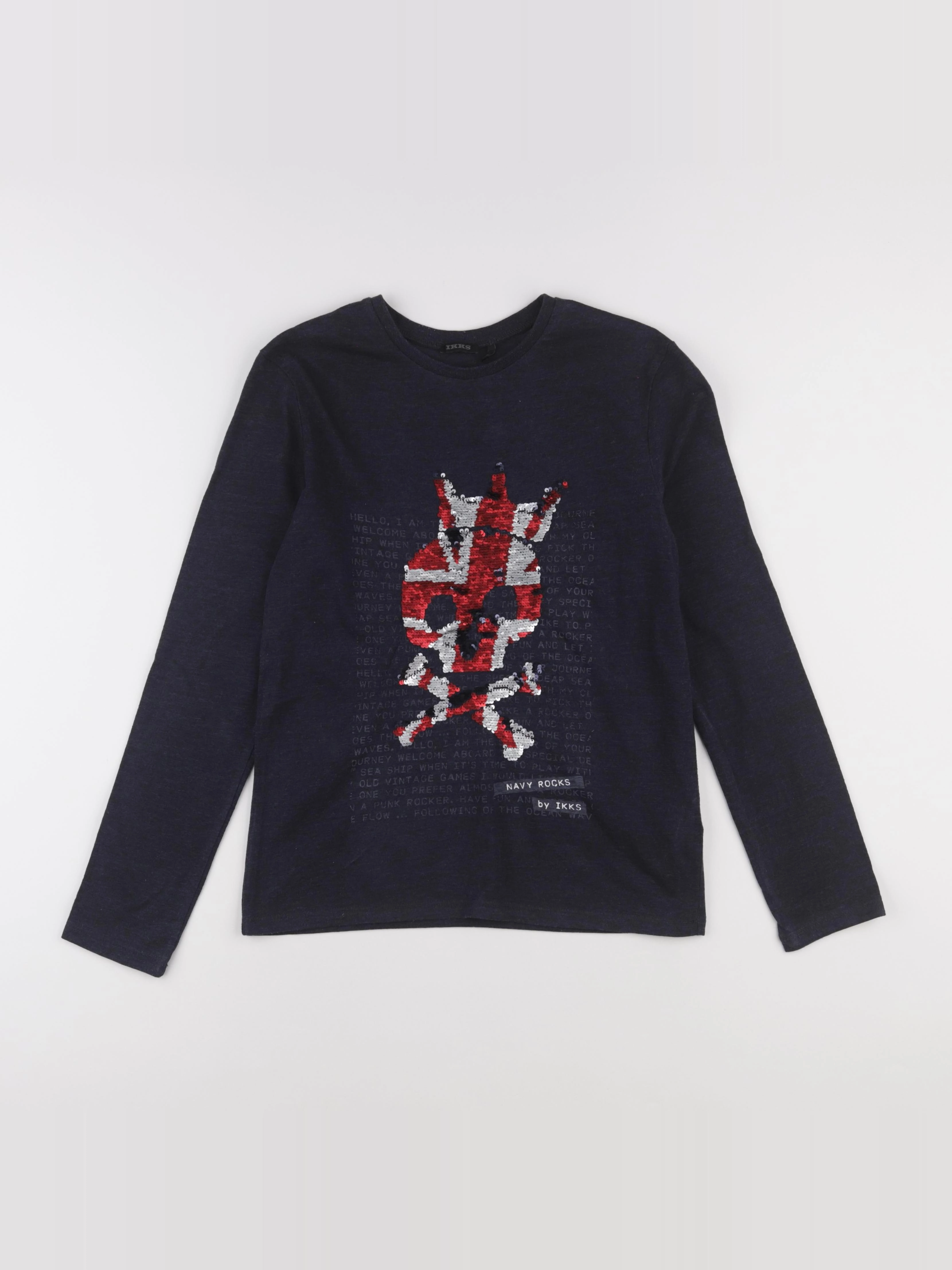 IKKS - tee-shirt bleu - 12 ans