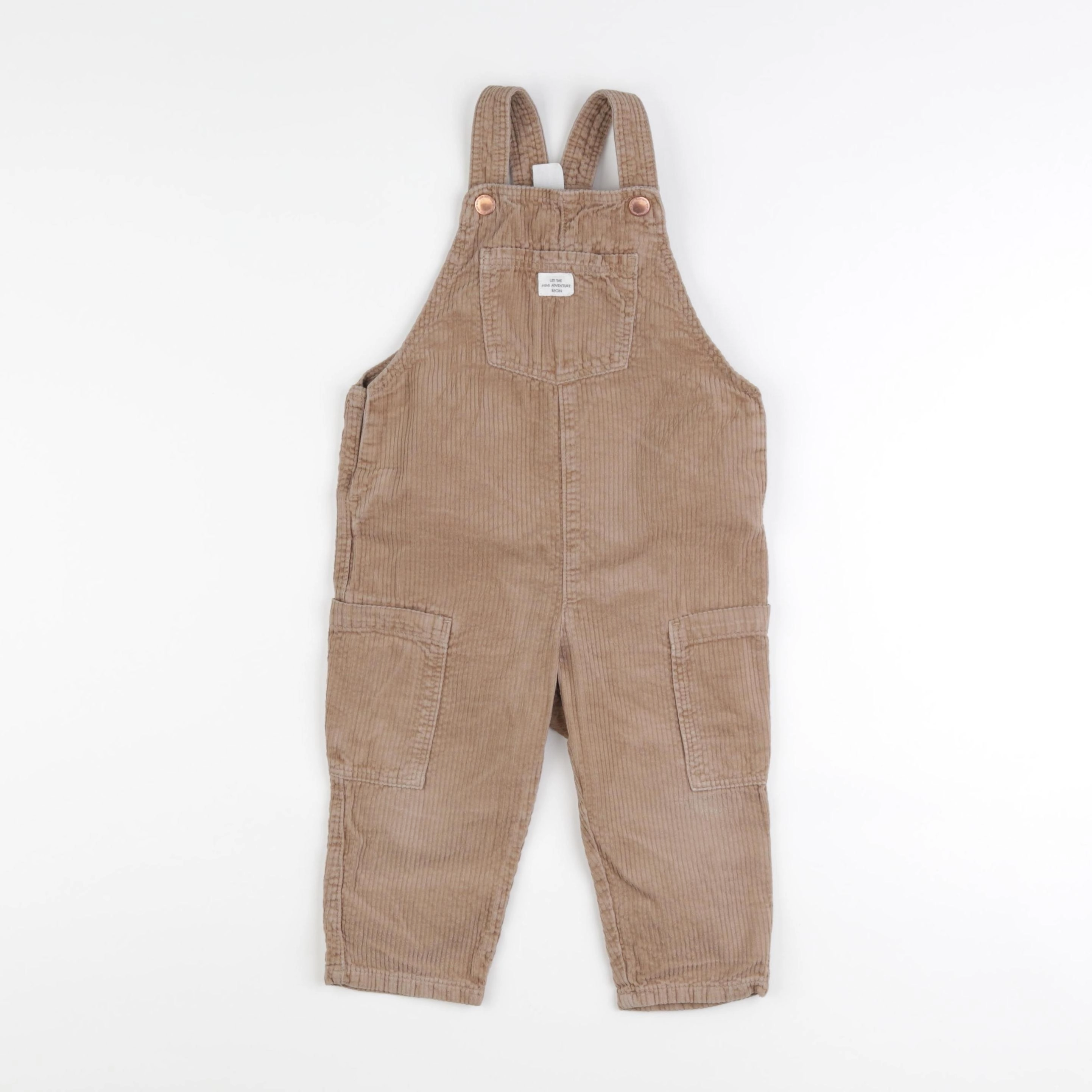 H&M - salopette marron - 12/18 mois