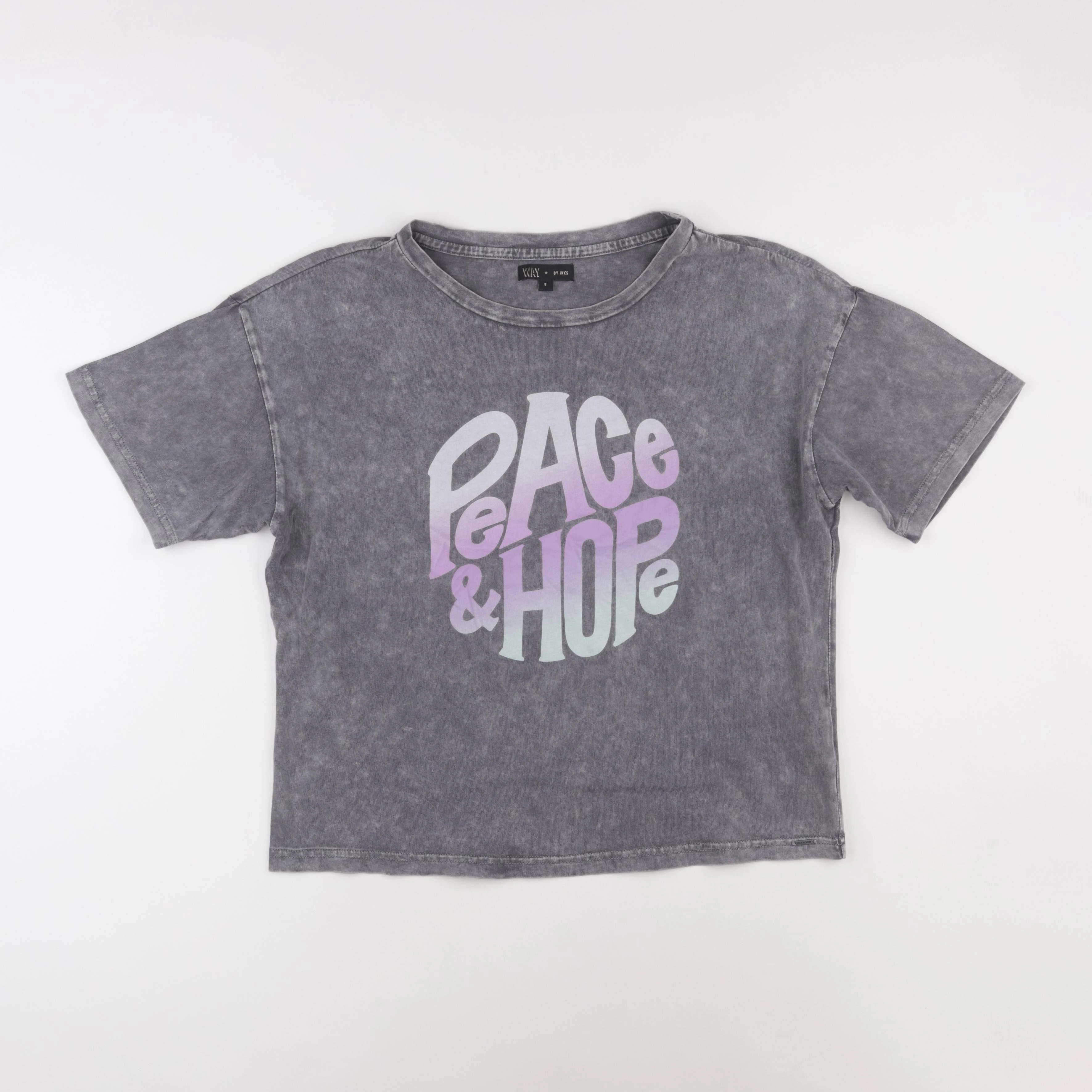 IKKS - tee-shirt gris - 14 ans