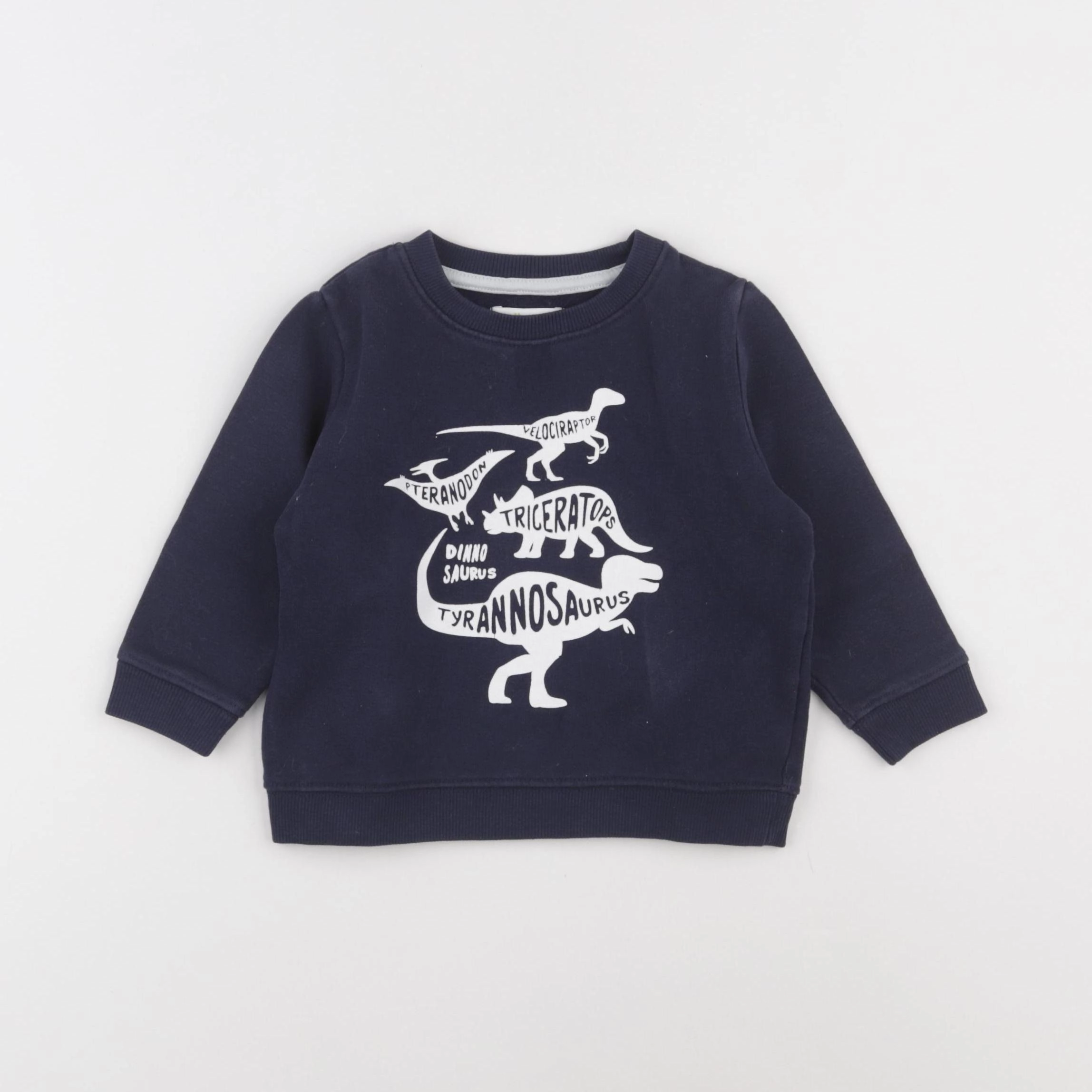 Vertbaudet - sweat bleu - 2 ans