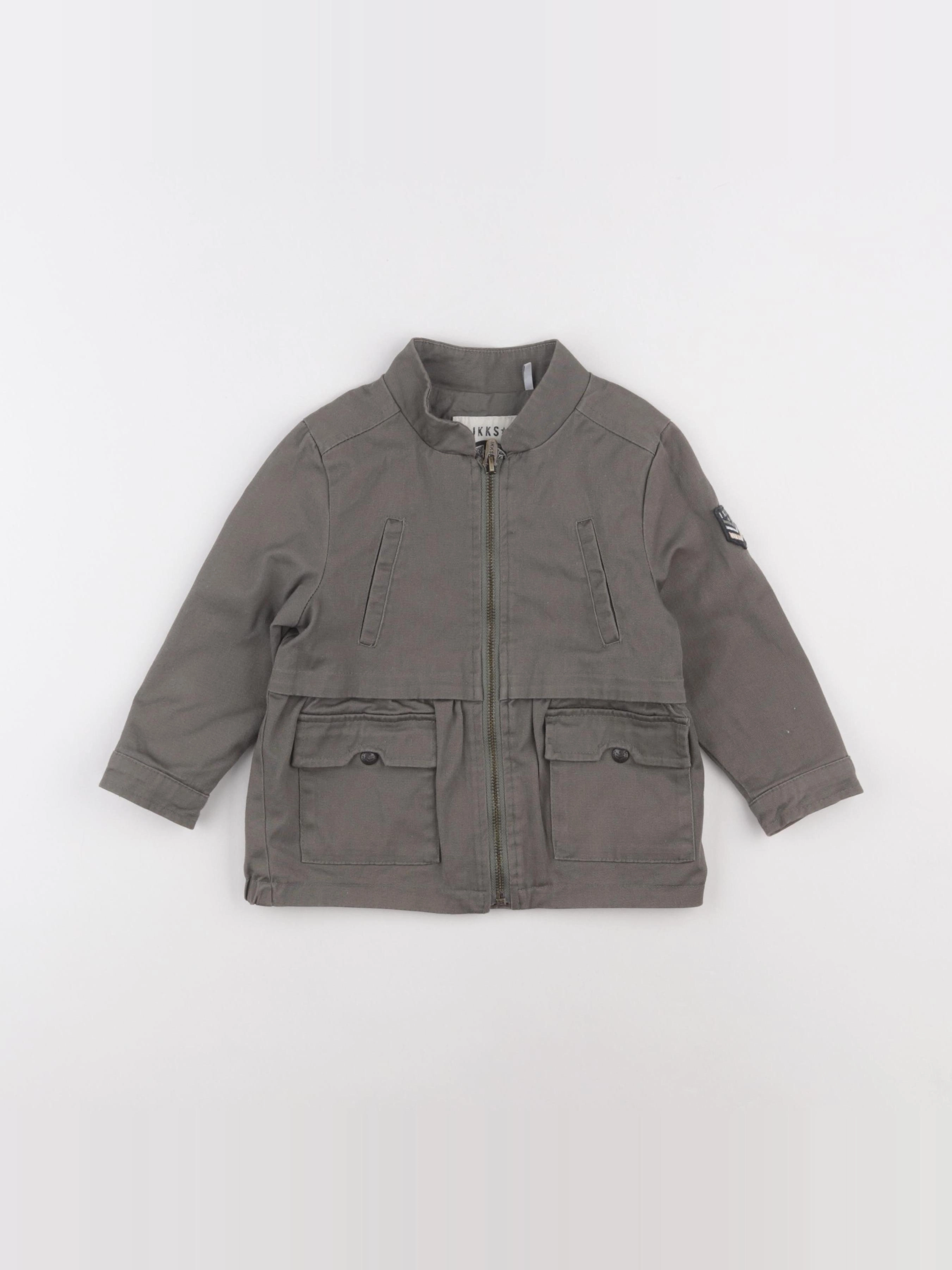IKKS - veste imprimé au dos vert - 2 ans