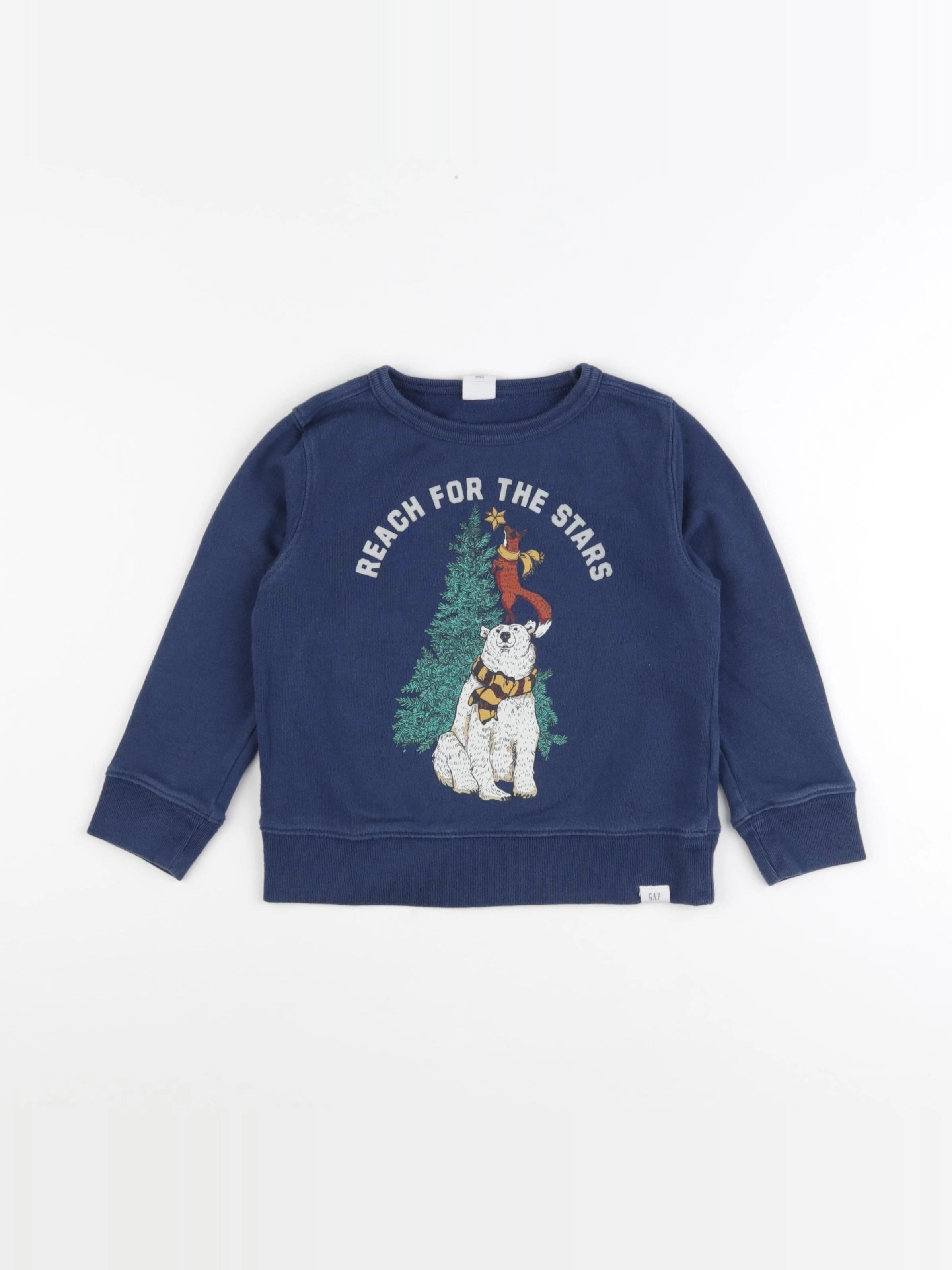 GAP - sweat bleu - 4 ans