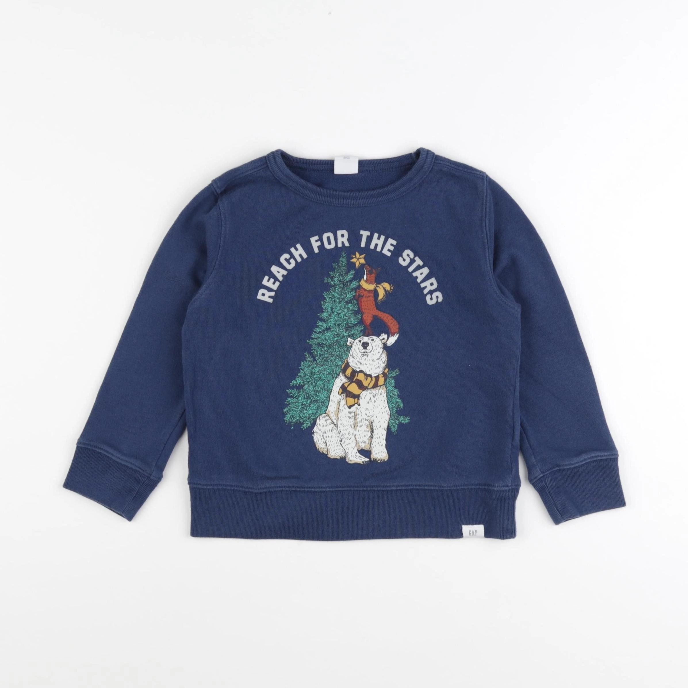 GAP - sweat bleu - 4 ans