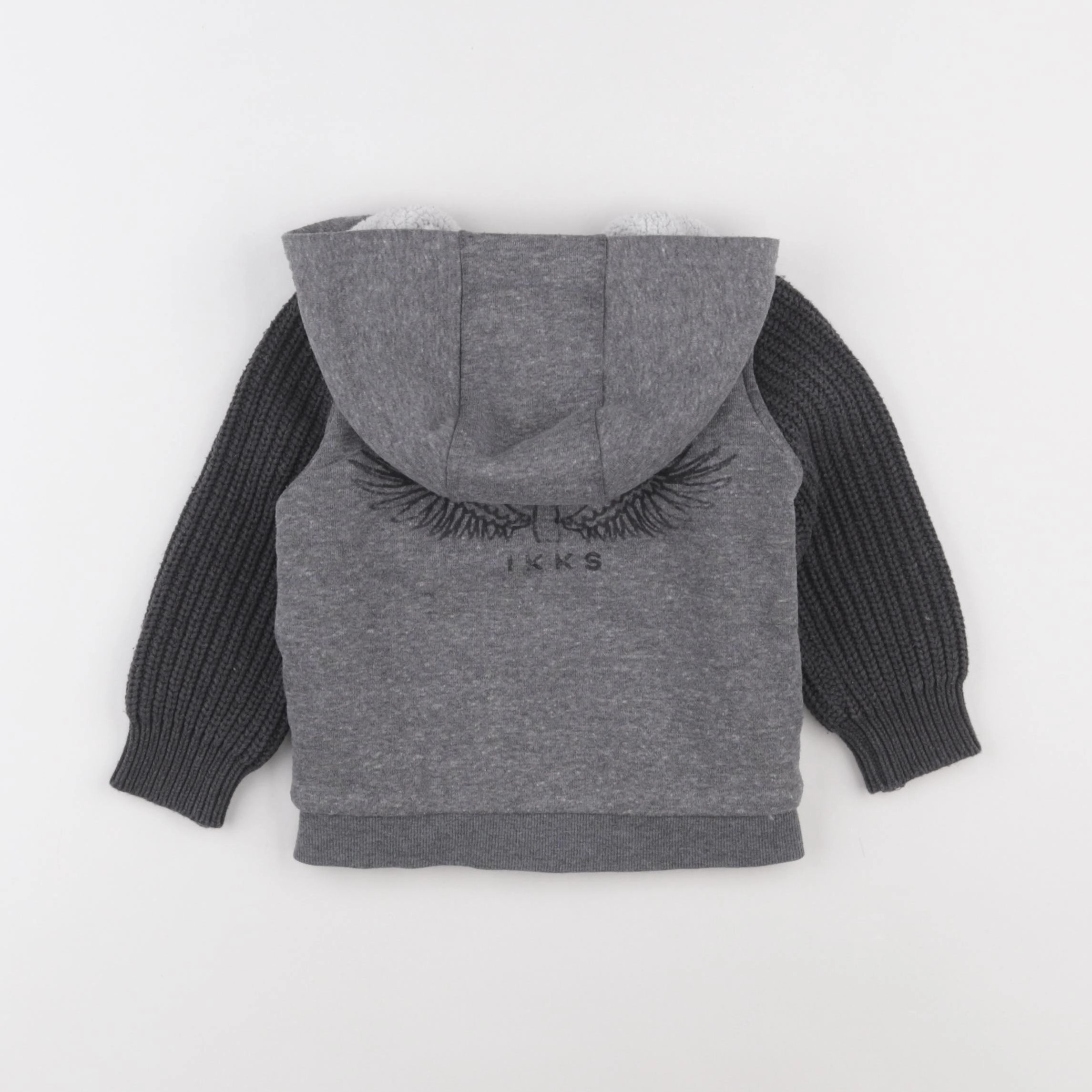 IKKS - sweat gris - 2 ans