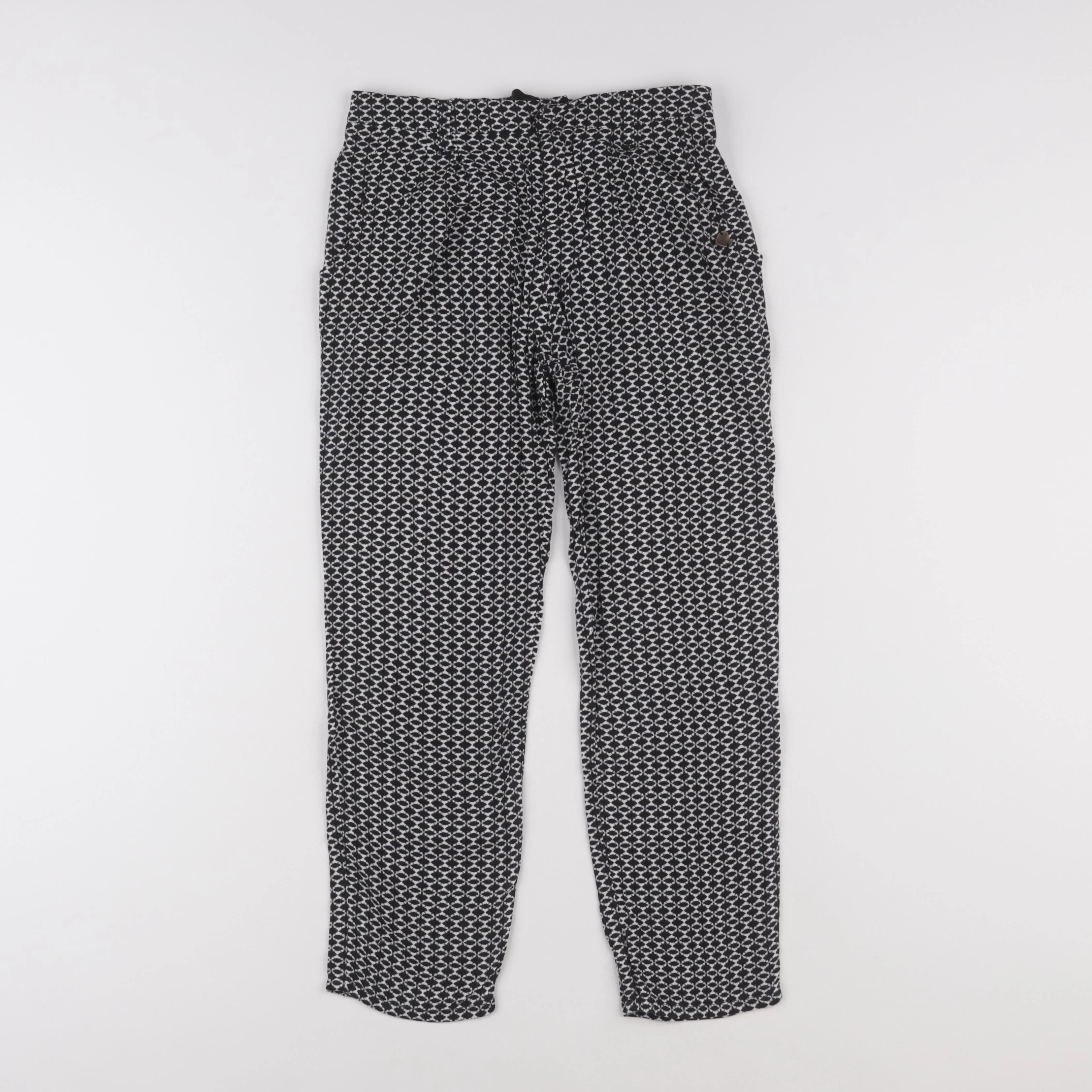 IKKS - pantalon noir - 8 ans