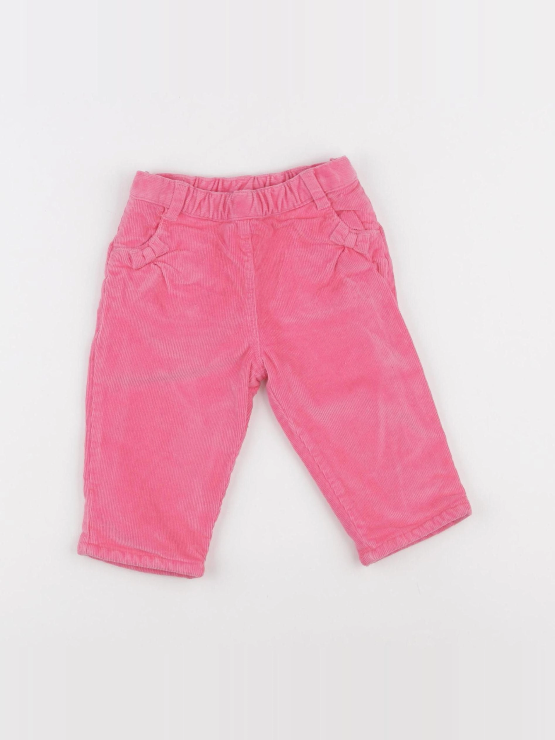 Petit Bateau - pantalon rose - 6 mois