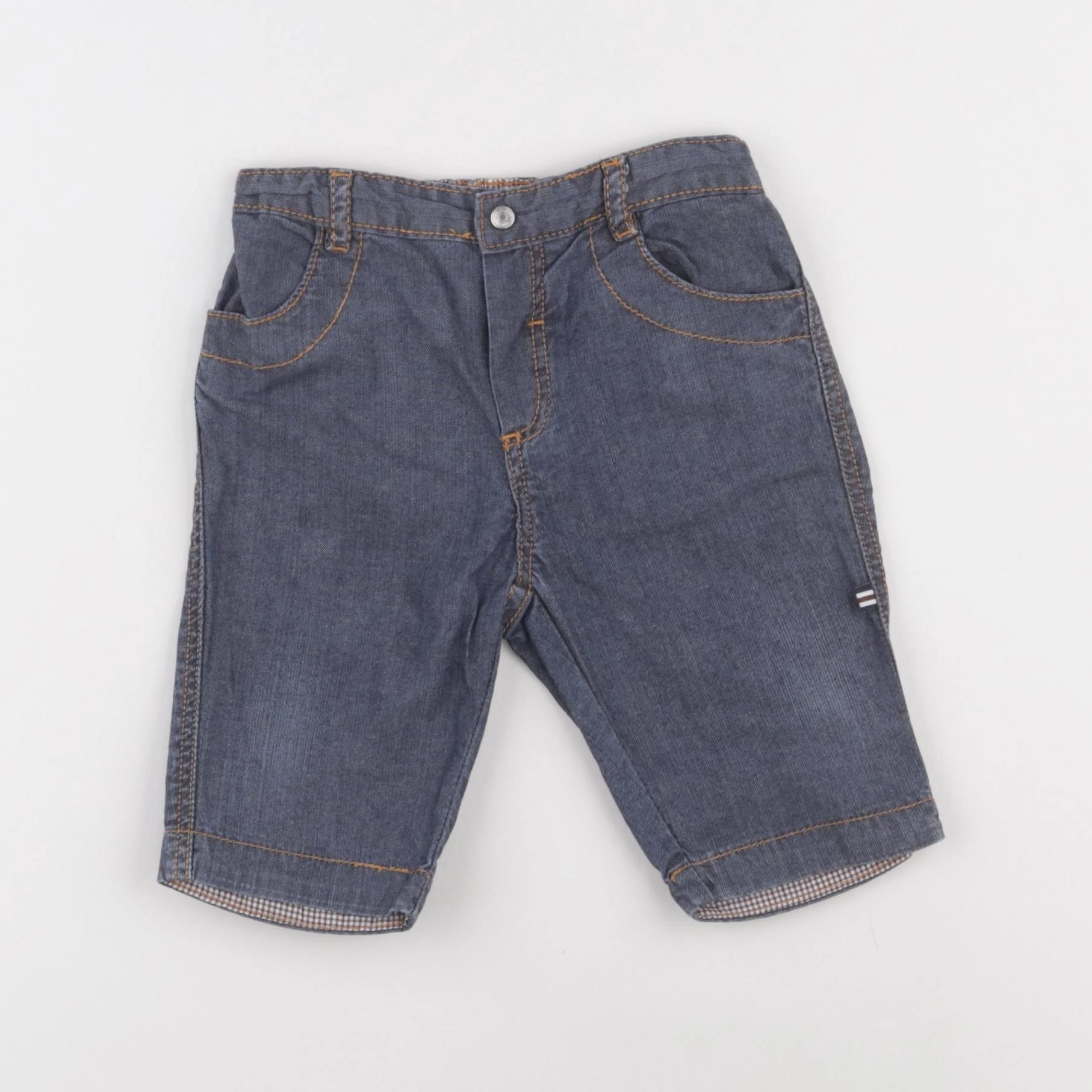 Jacadi - pantalon bleu - 6 mois