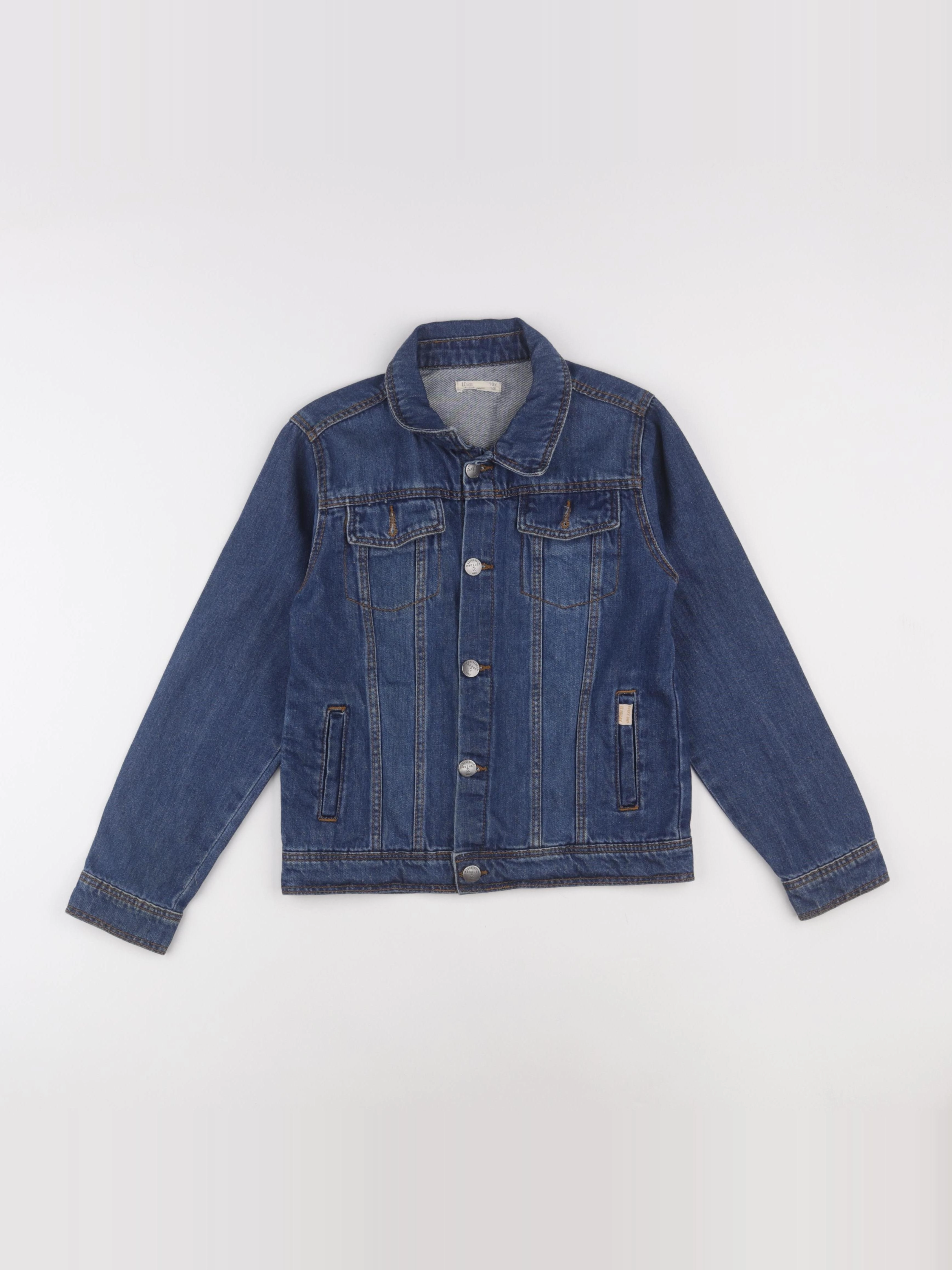 Little Cigogne - veste bleu - 10 ans