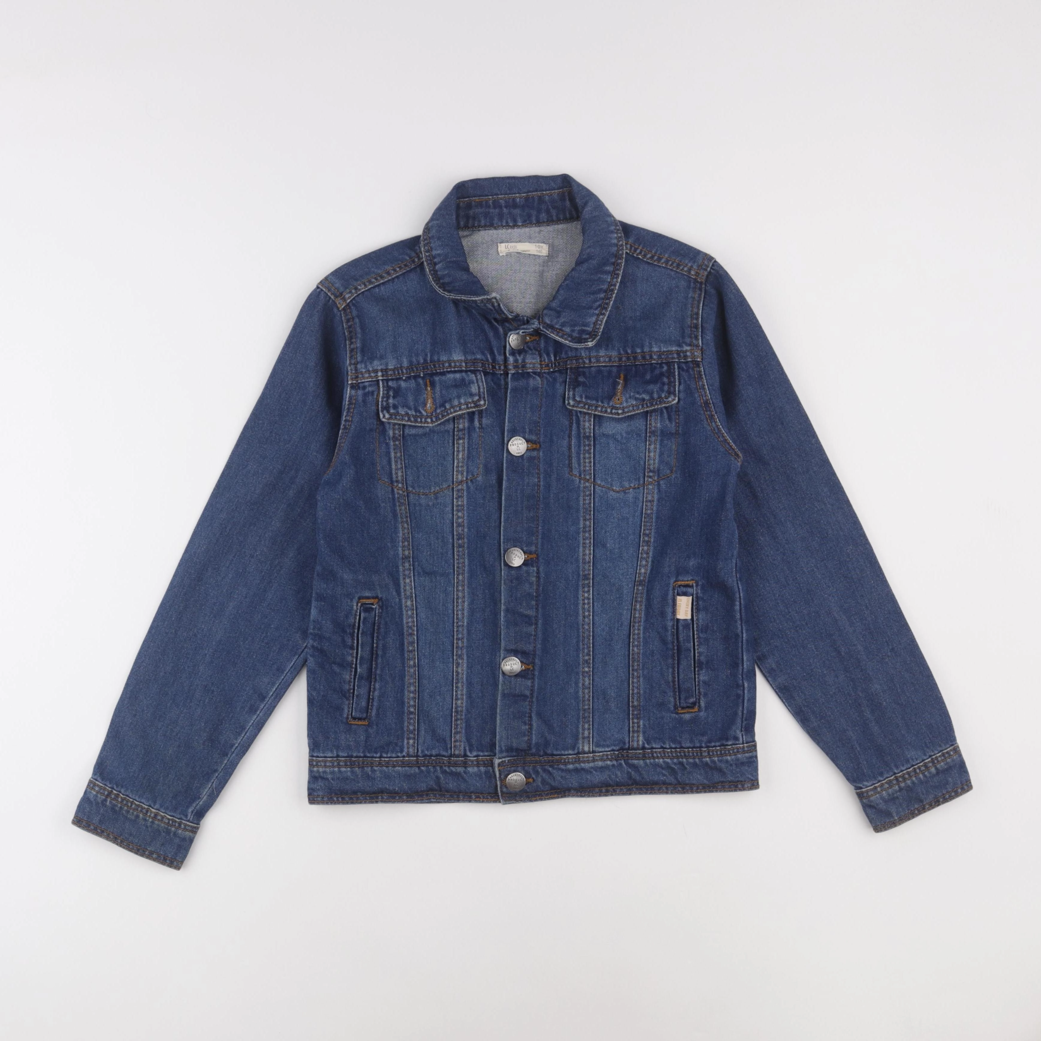 Little Cigogne - veste bleu - 10 ans