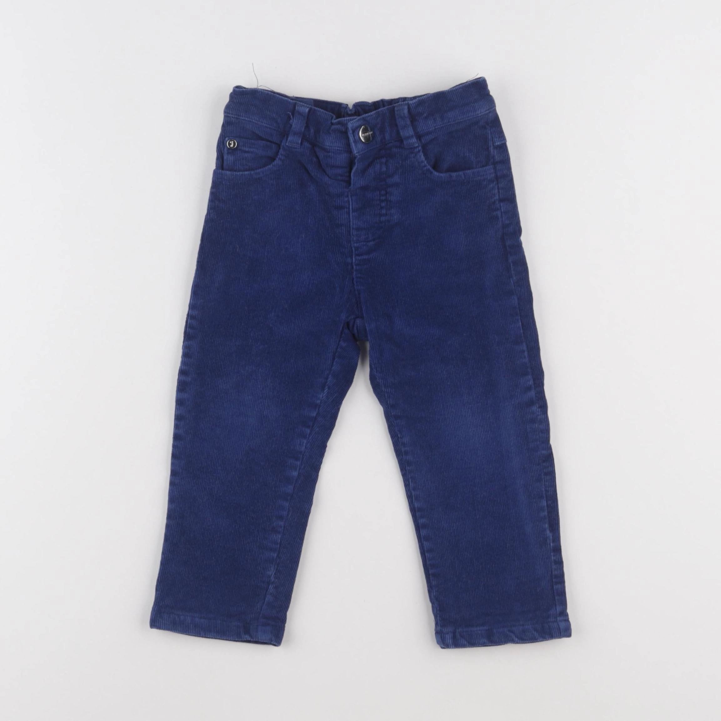 Jacadi - pantalon bleu - 24 mois