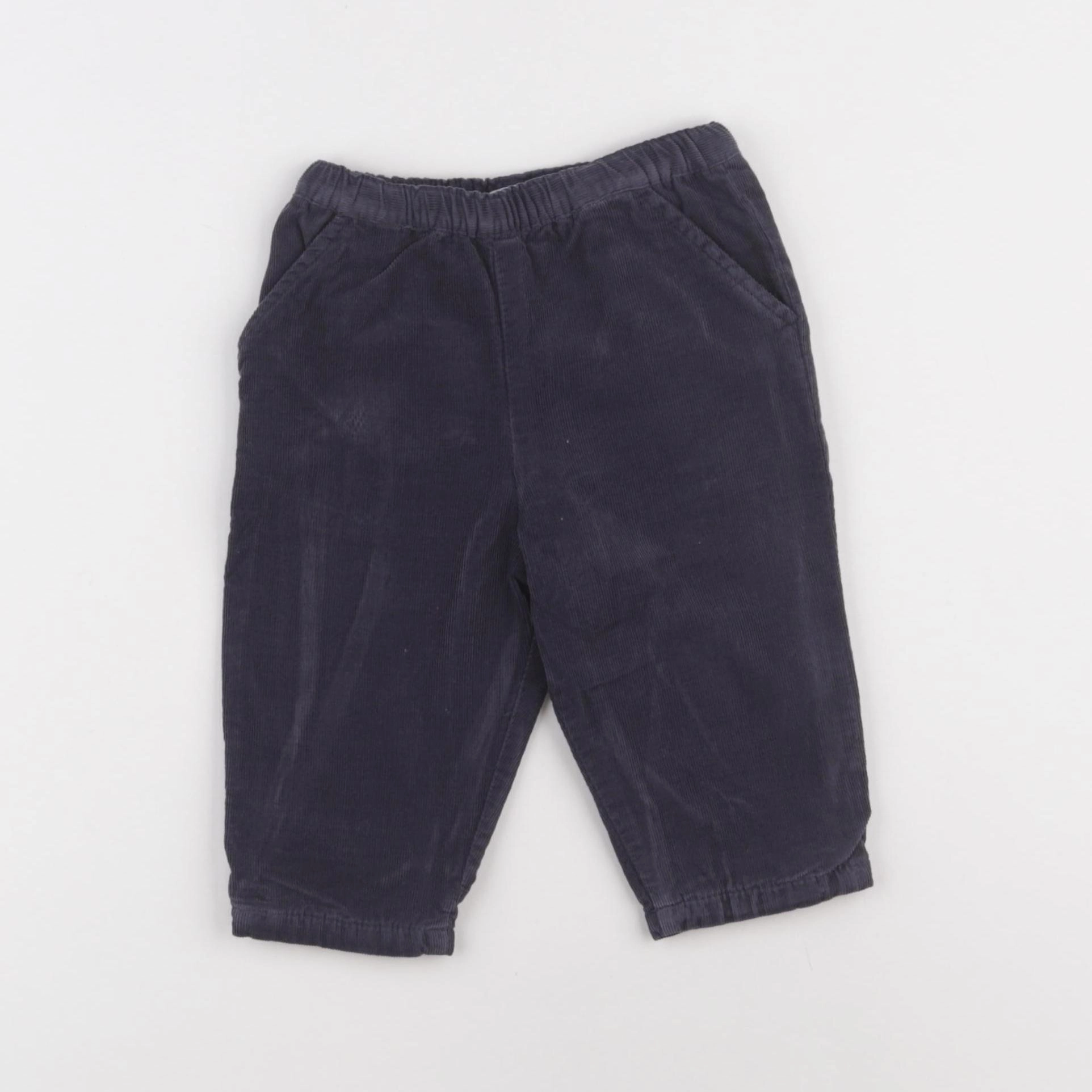 Boutchou - pantalon bleu - 6 mois