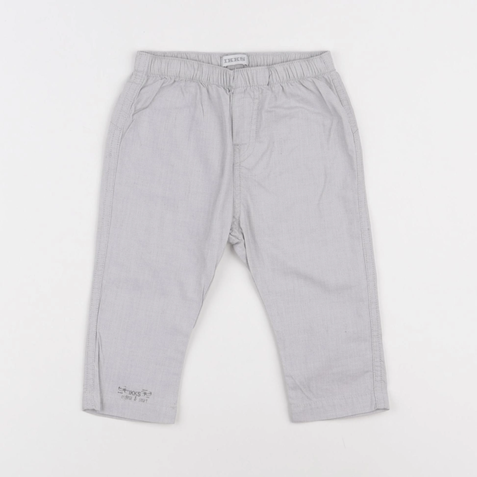 IKKS - pantalon gris - 6 mois
