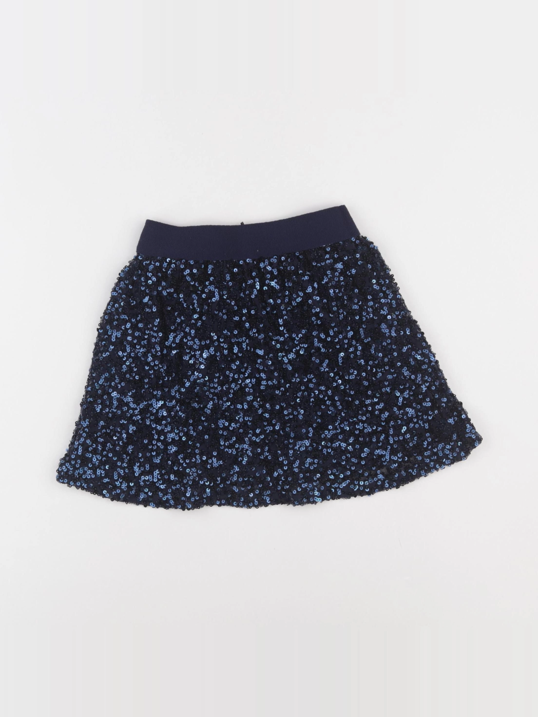 Monoprix - jupe bleu - 4 ans