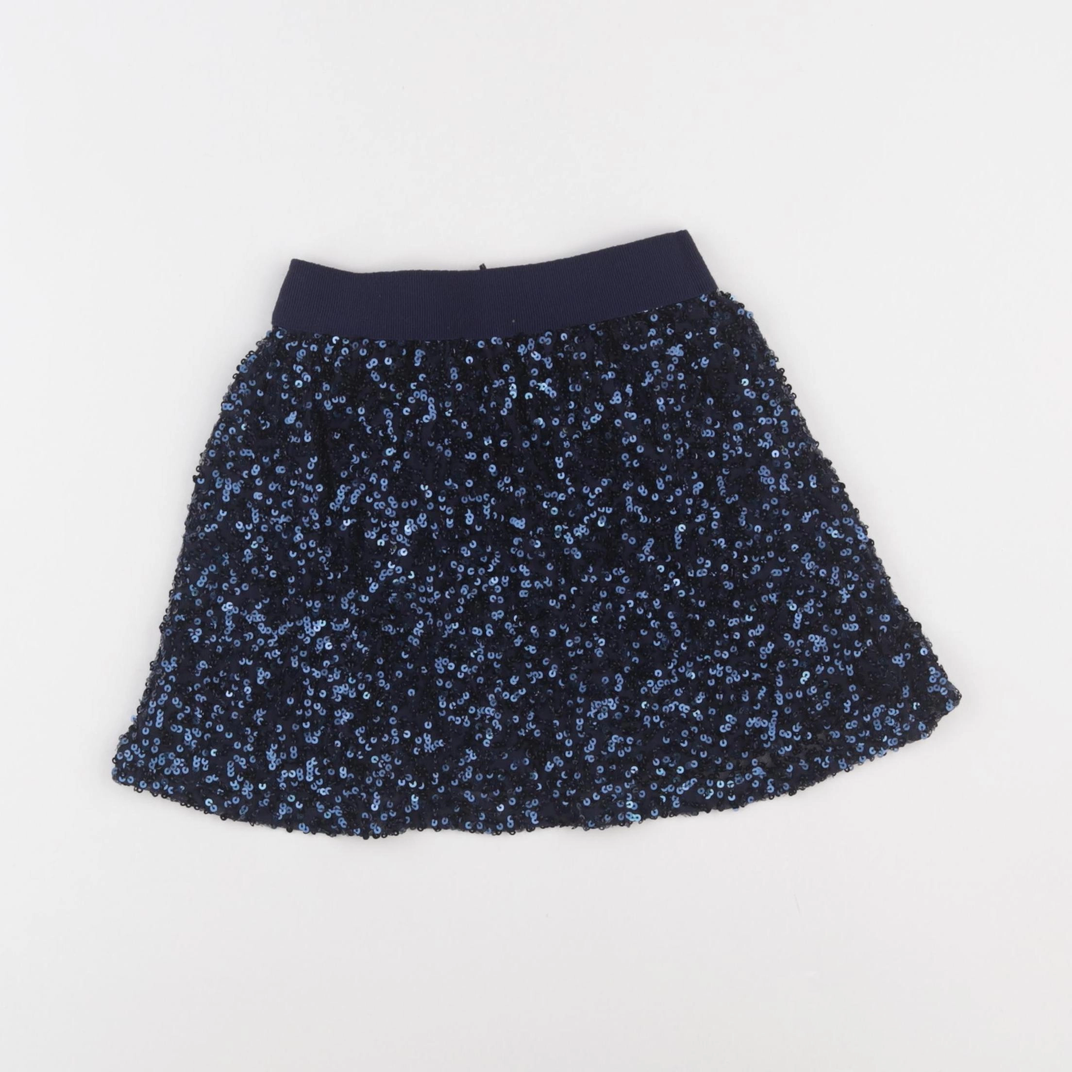 Monoprix - jupe bleu - 4 ans