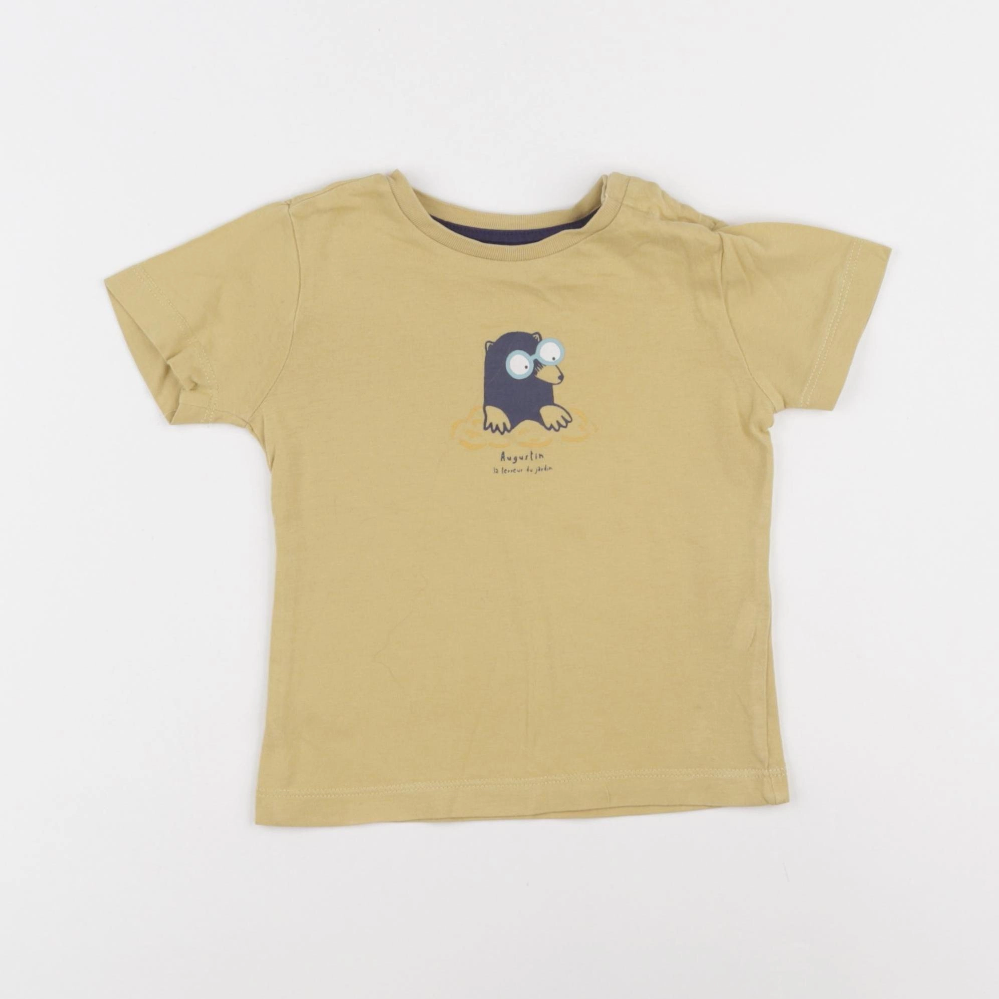 Boutchou - tee-shirt jaune - 12 mois