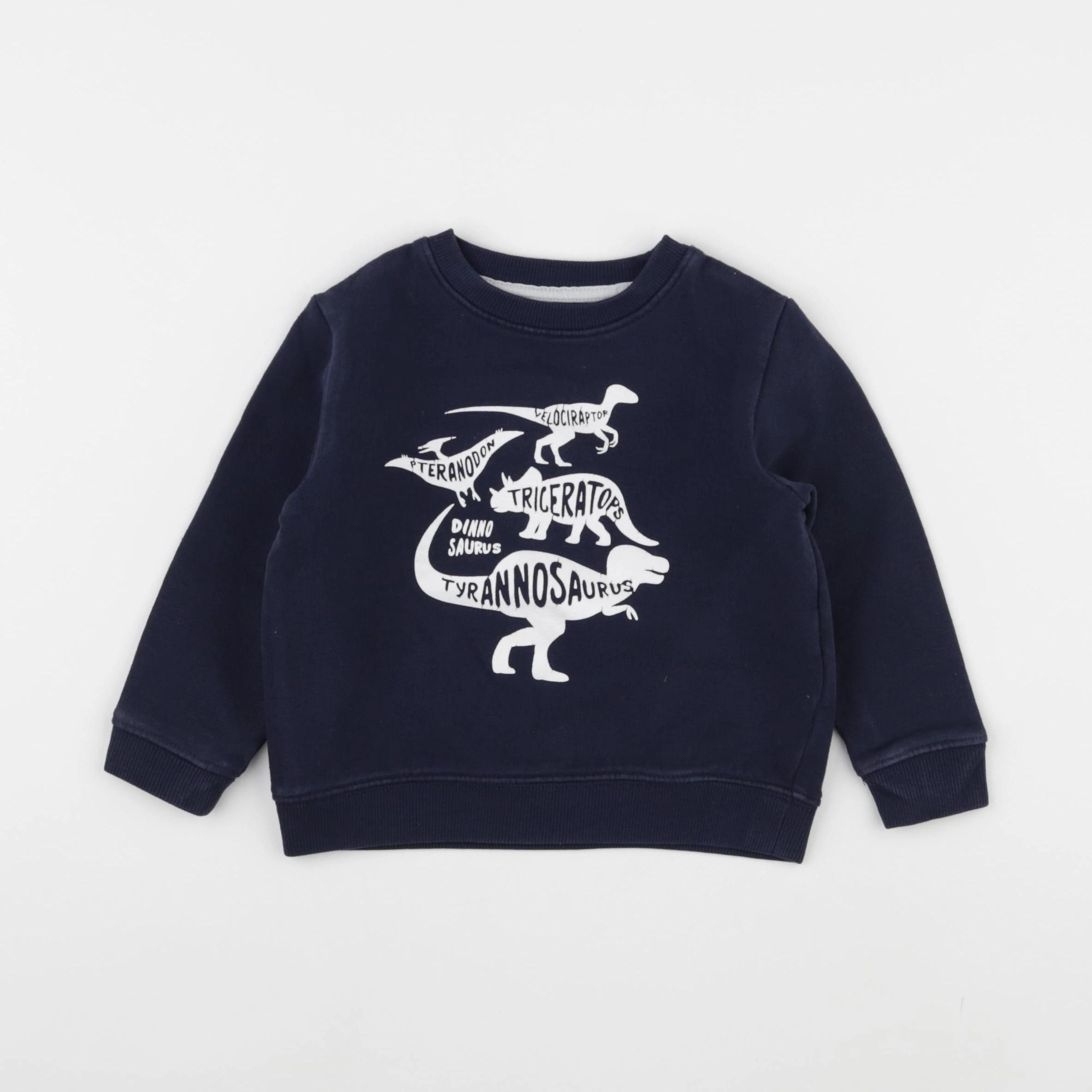 Vertbaudet - sweat bleu - 3 ans