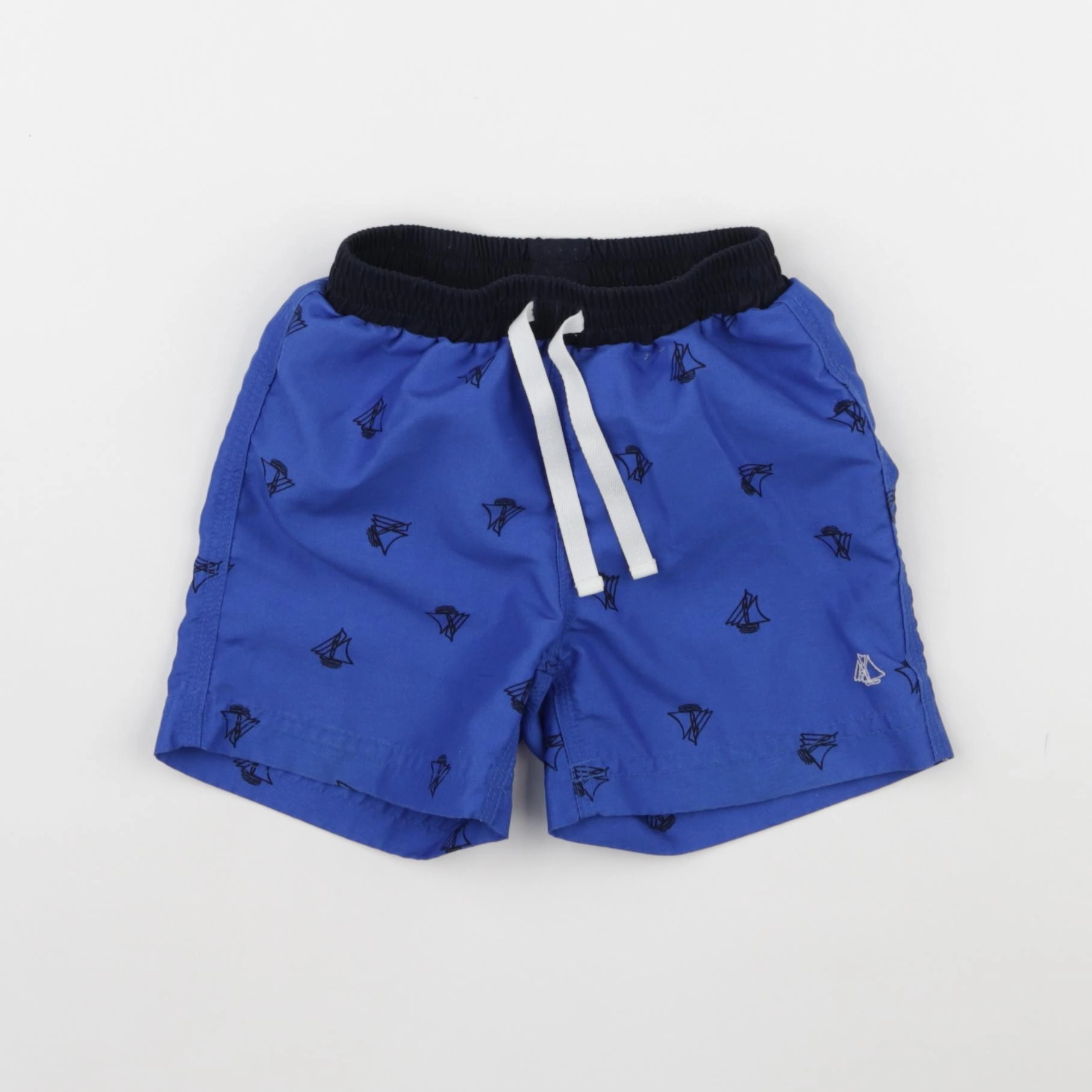Petit Bateau - maillot de bain bleu - 18 mois