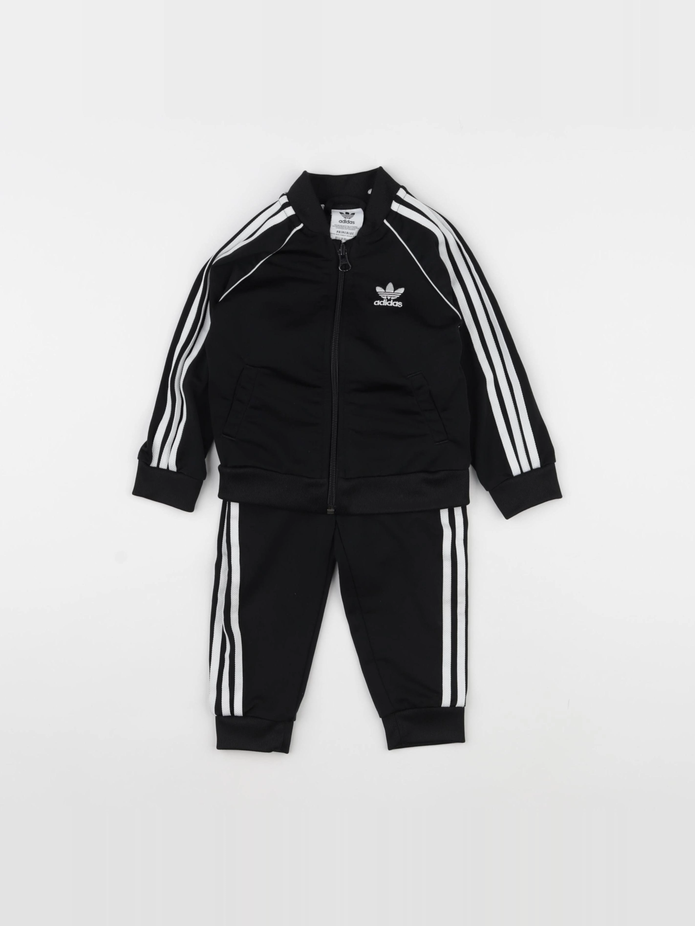 Adidas - ensemble noir - 12/18 mois