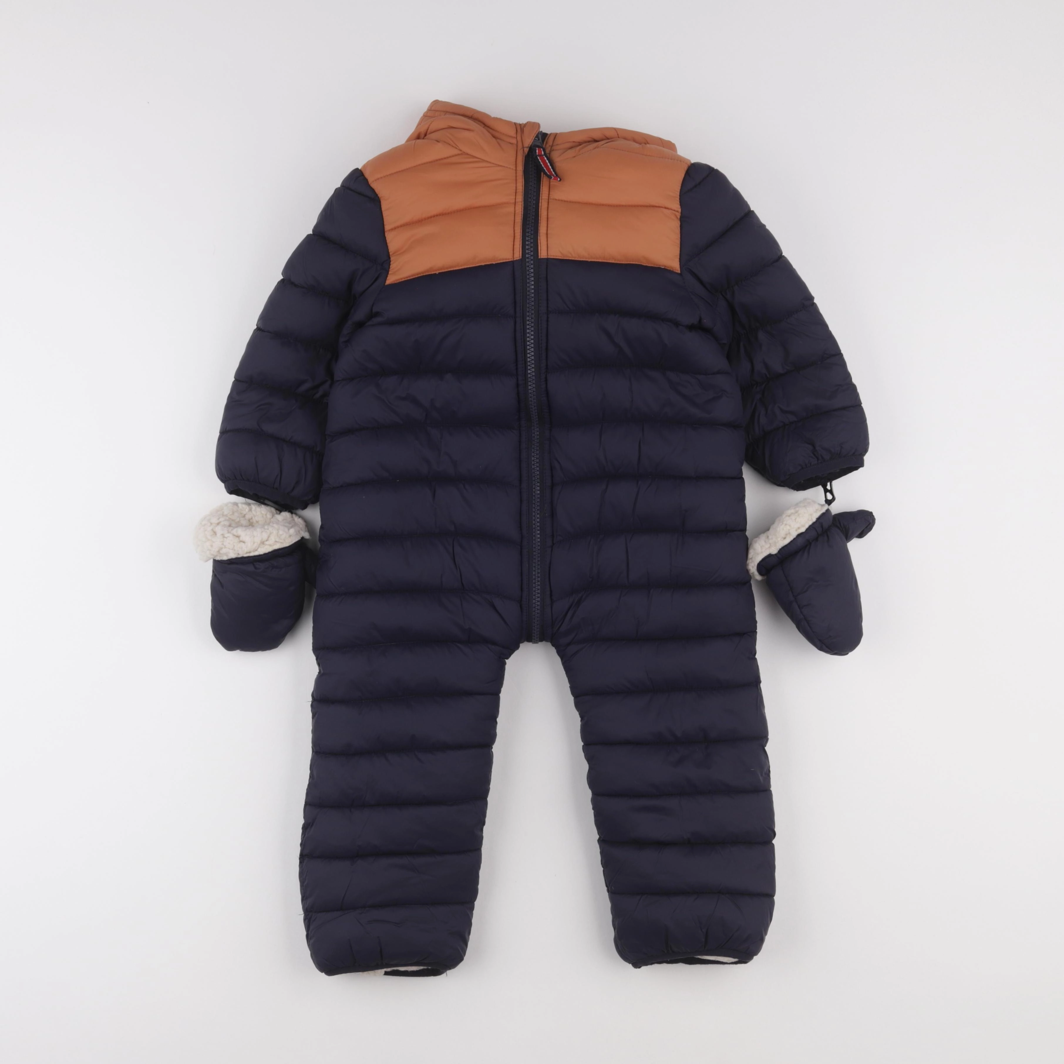 Vertbaudet - combi-pilote bleu - 2 ans