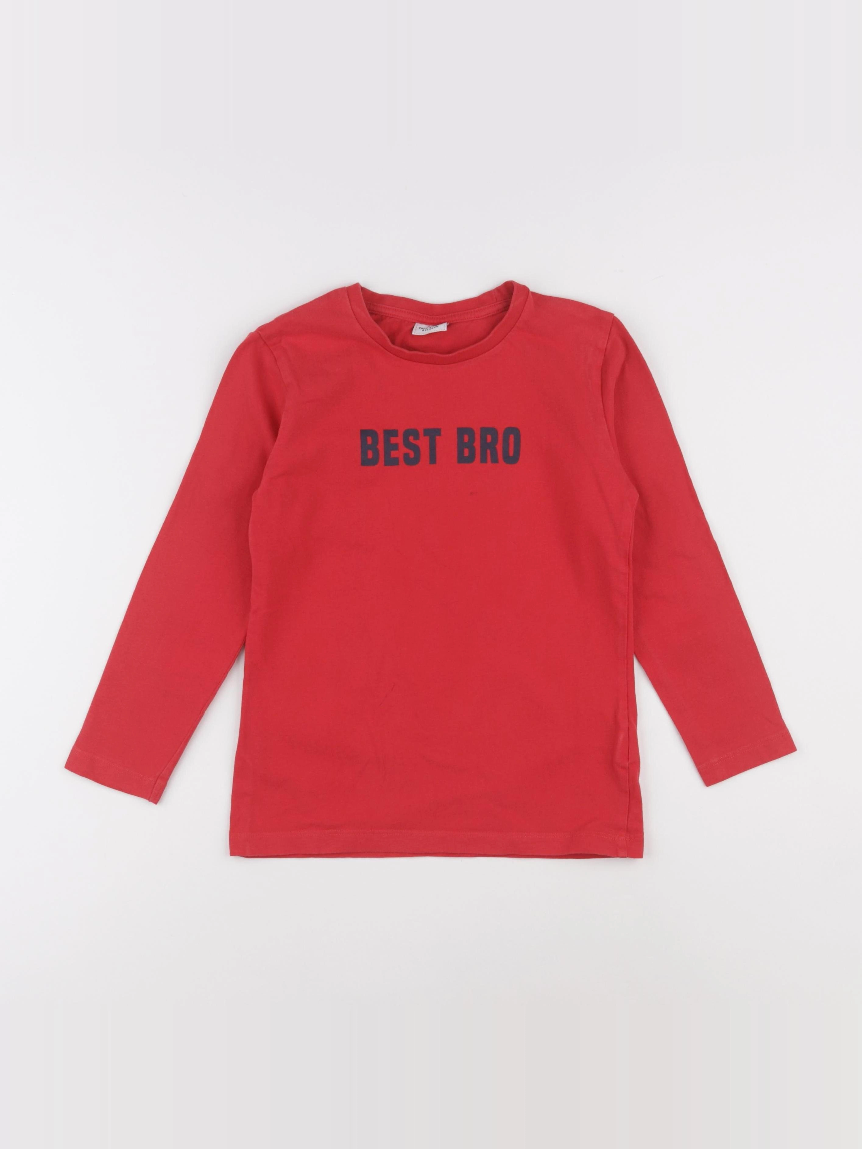 Tape à l'oeil - tee-shirt rouge - 8 ans