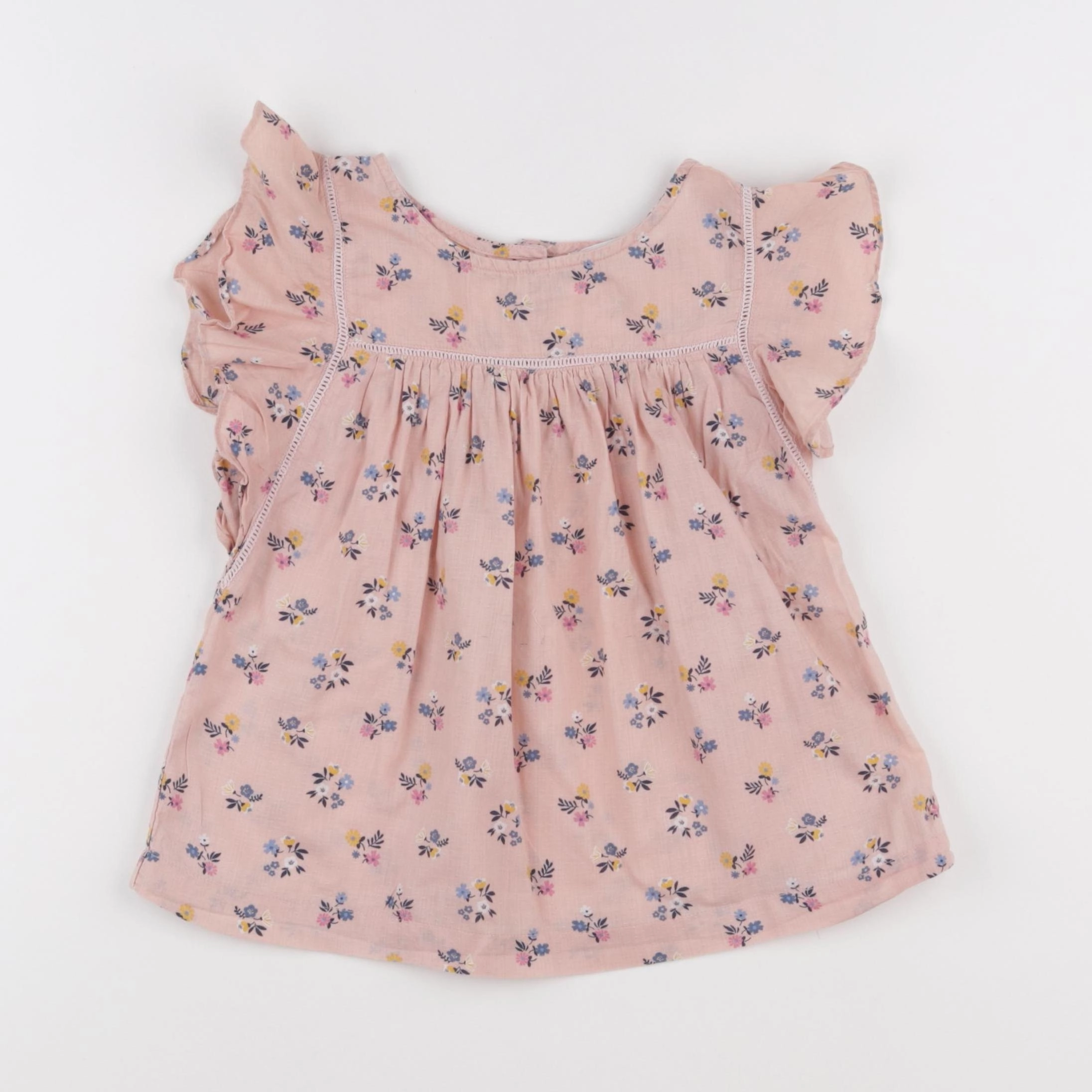 Monoprix - blouse rose - 6 ans