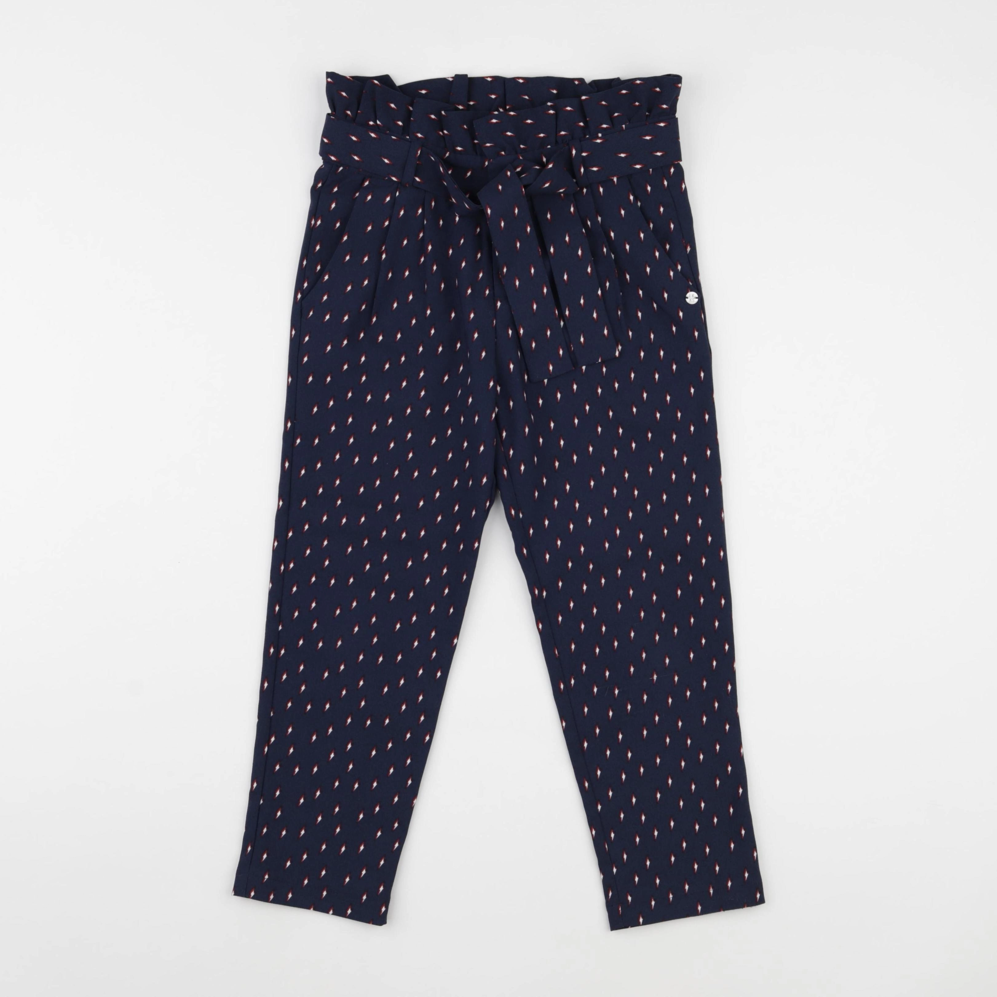 IKKS - pantalon bleu - 8 ans