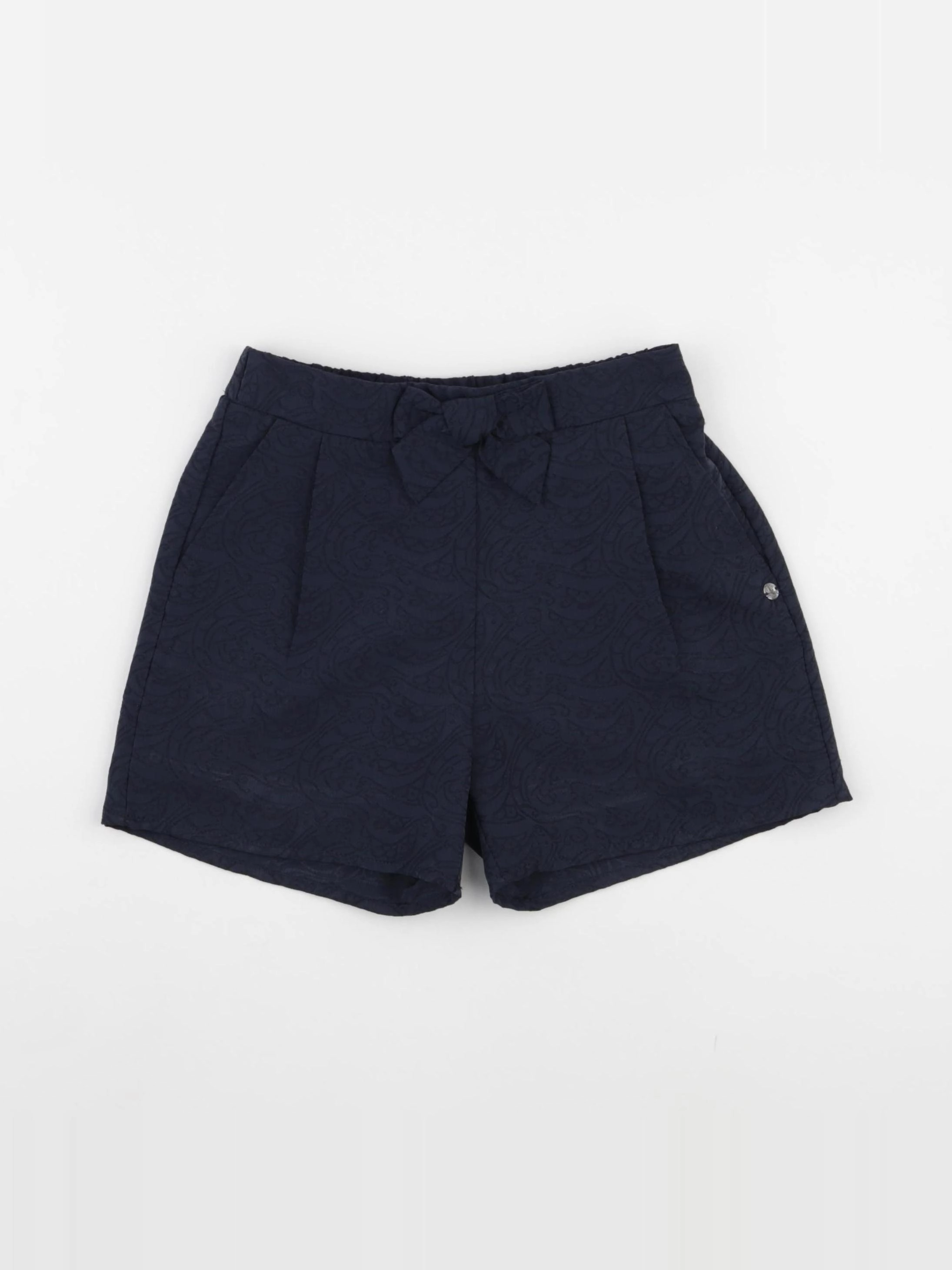 IKKS - short bleu - 6 ans