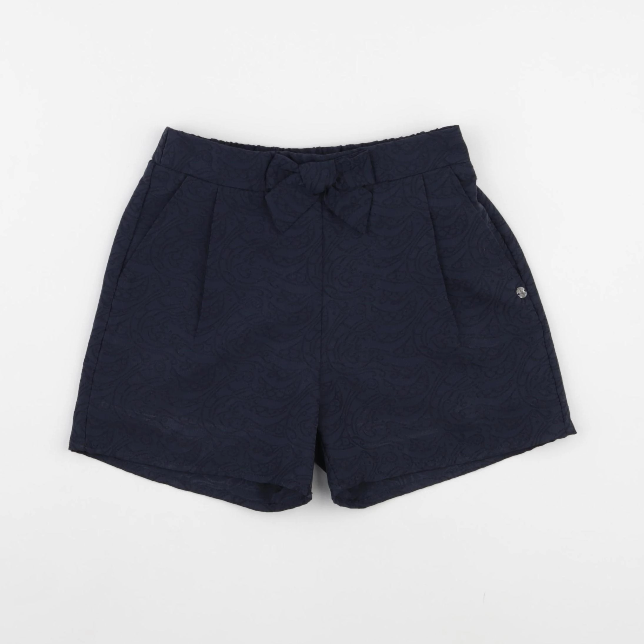 IKKS - short bleu - 6 ans