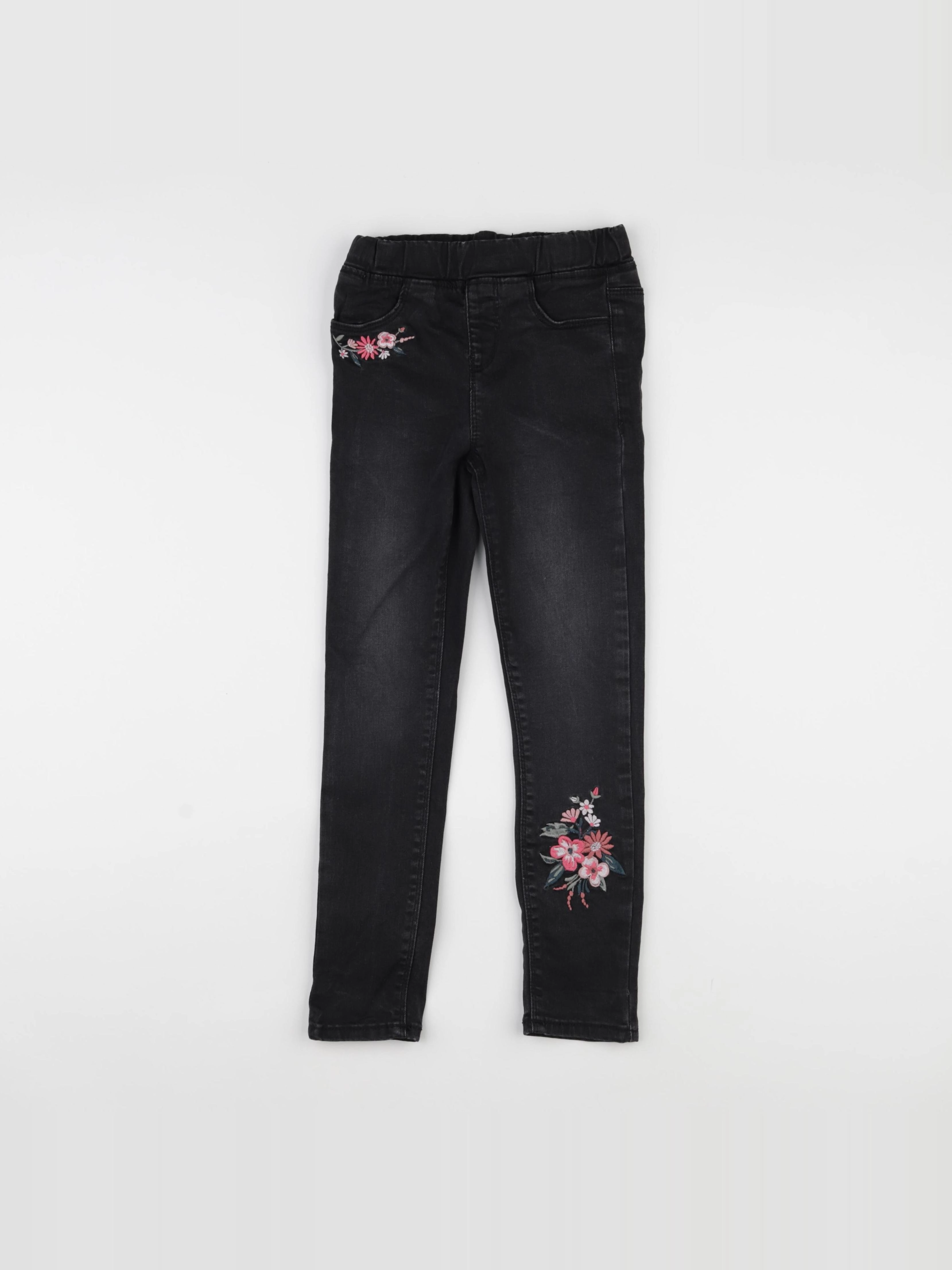 Vertbaudet - jegging noir - 7 ans
