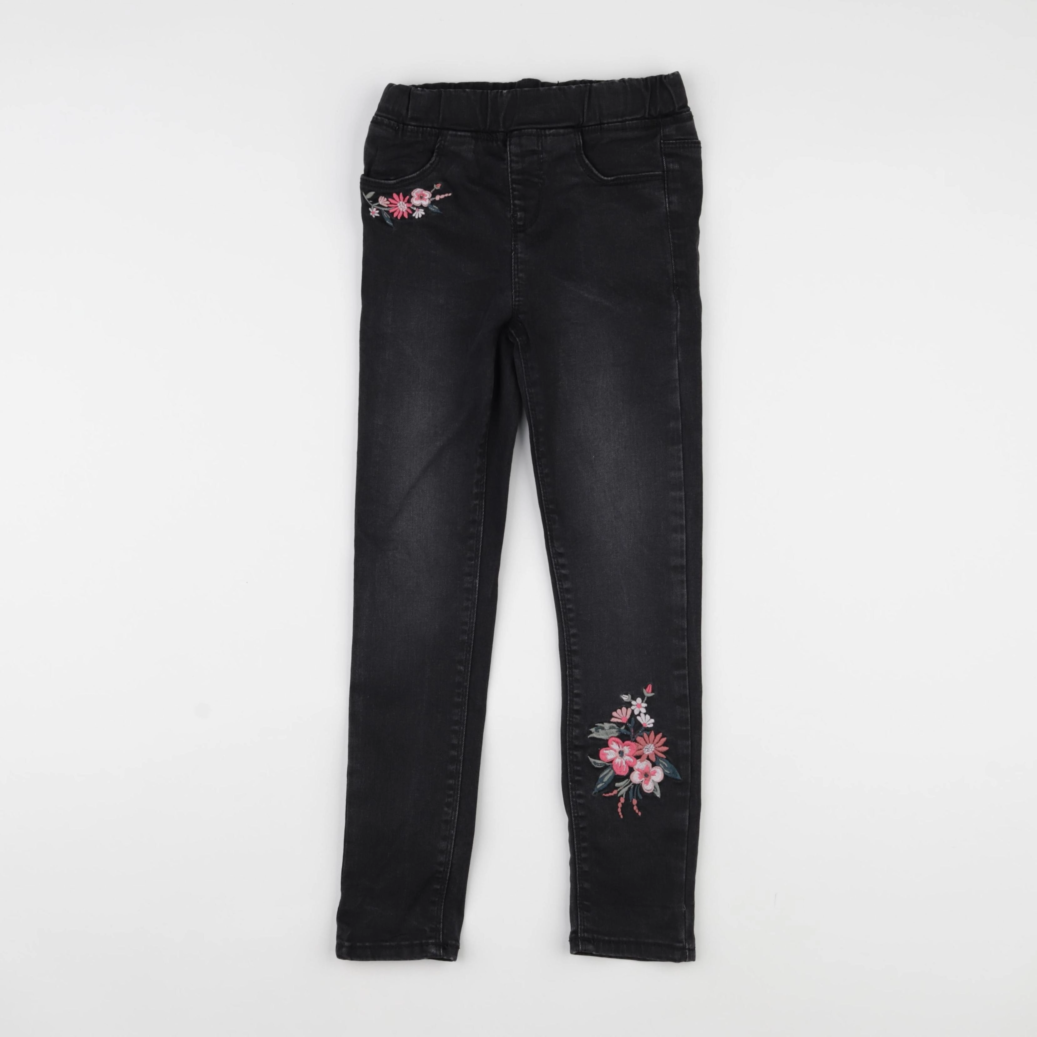 Vertbaudet - jegging noir - 7 ans