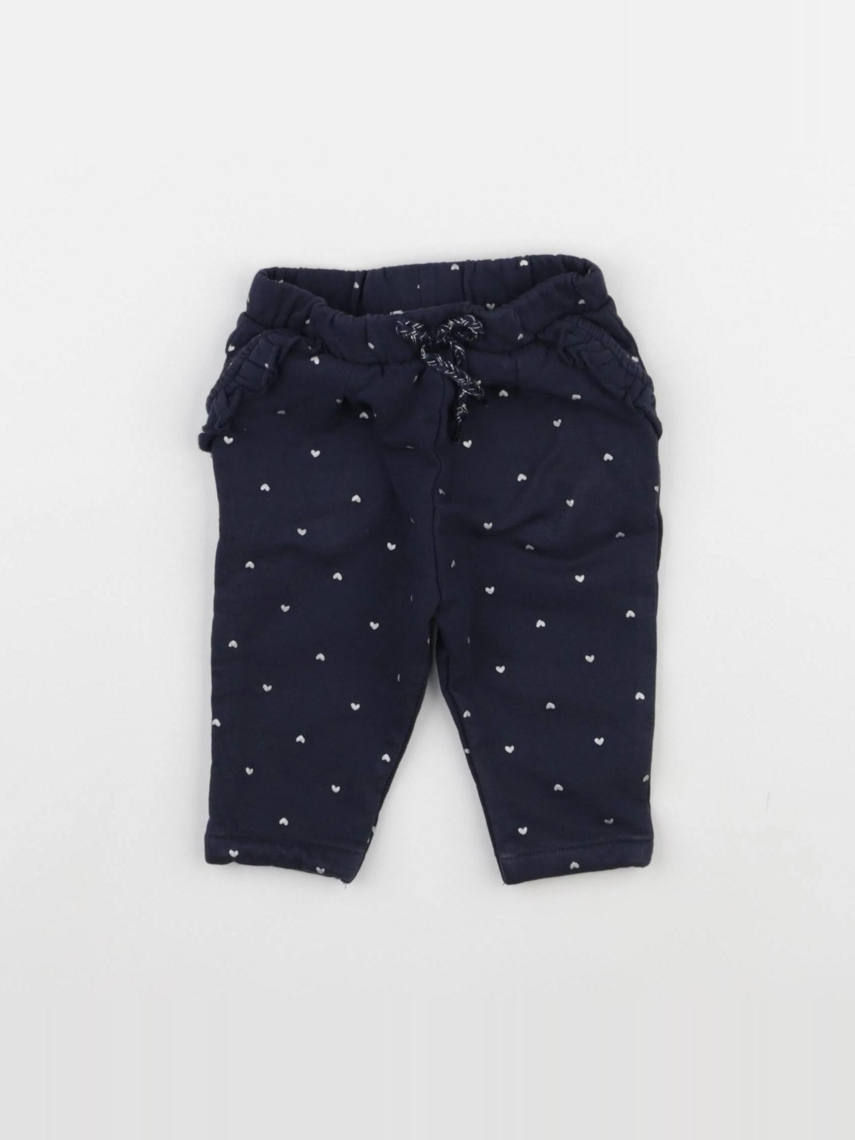 Vertbaudet - pantalon bleu - 6 mois