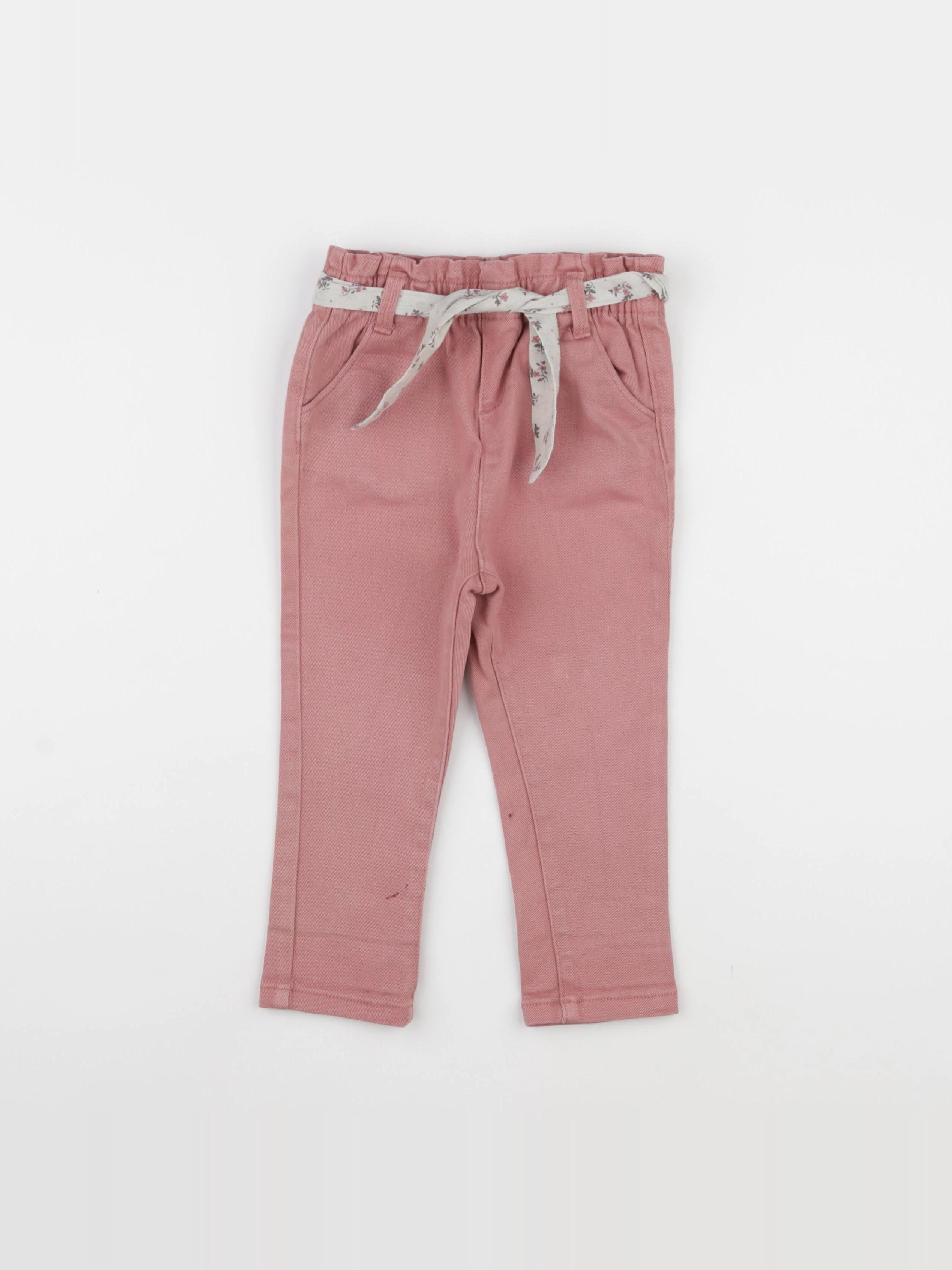 Vertbaudet - jegging rose - 24 mois