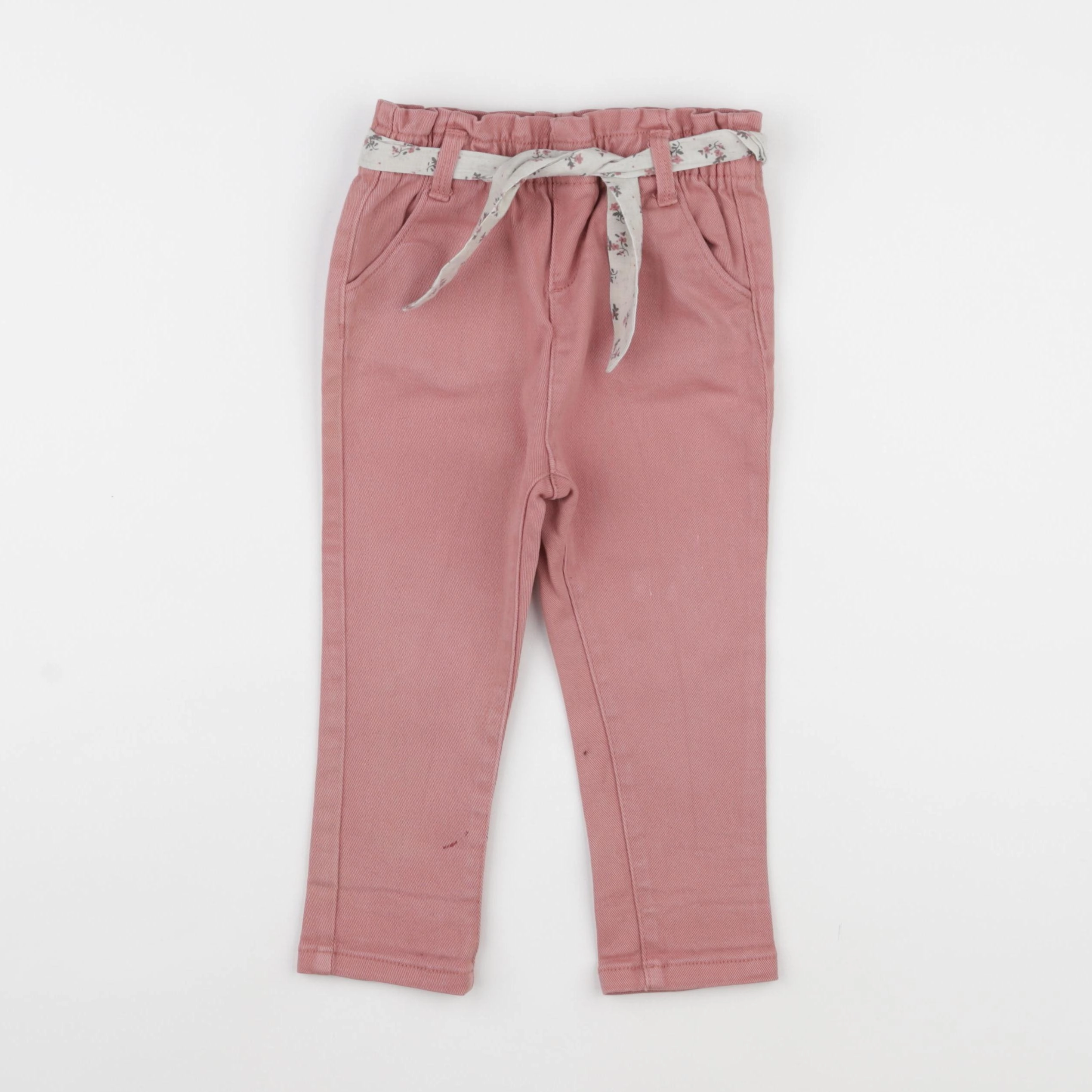 Vertbaudet - jegging rose - 24 mois