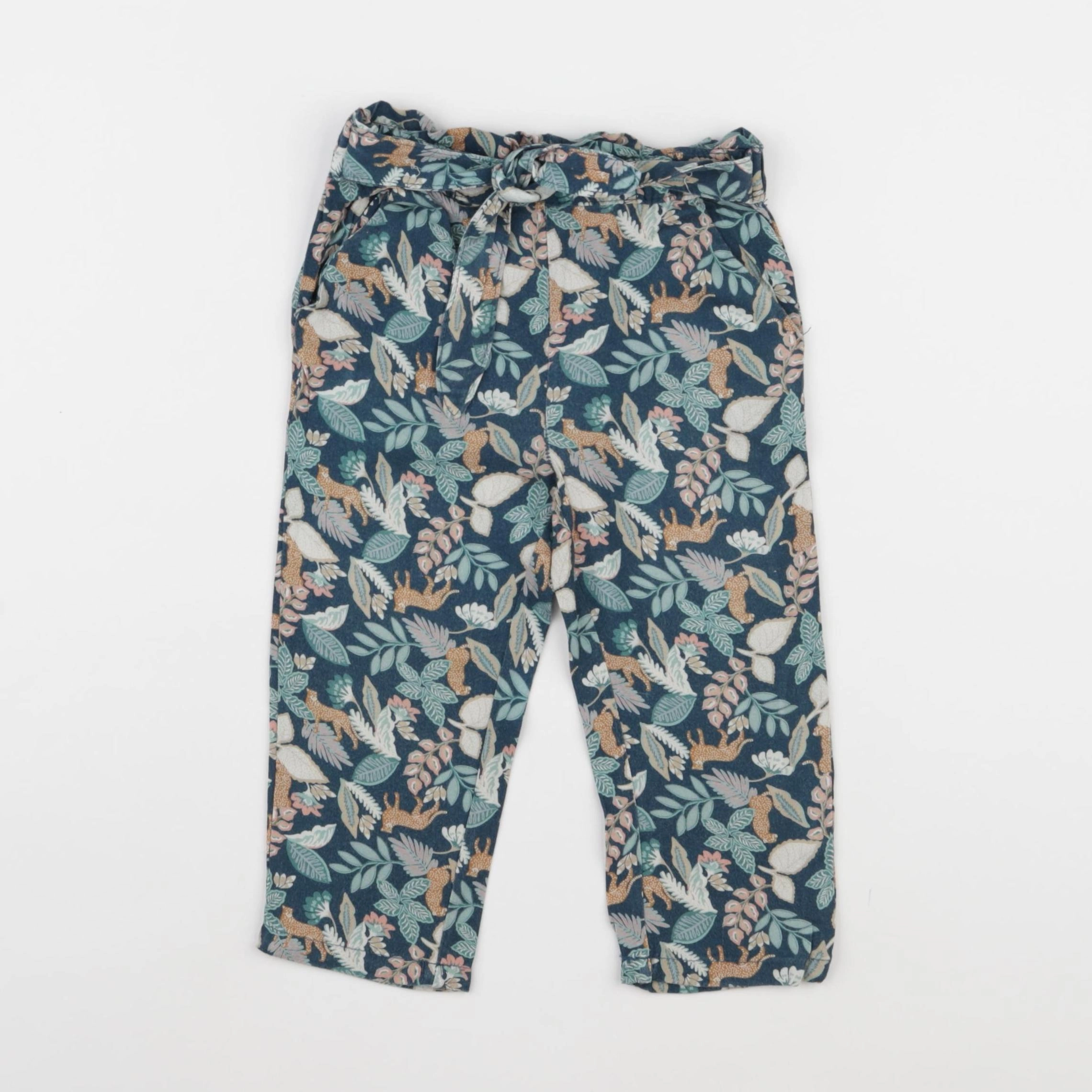 Vertbaudet - pantalon multicolore - 2 ans