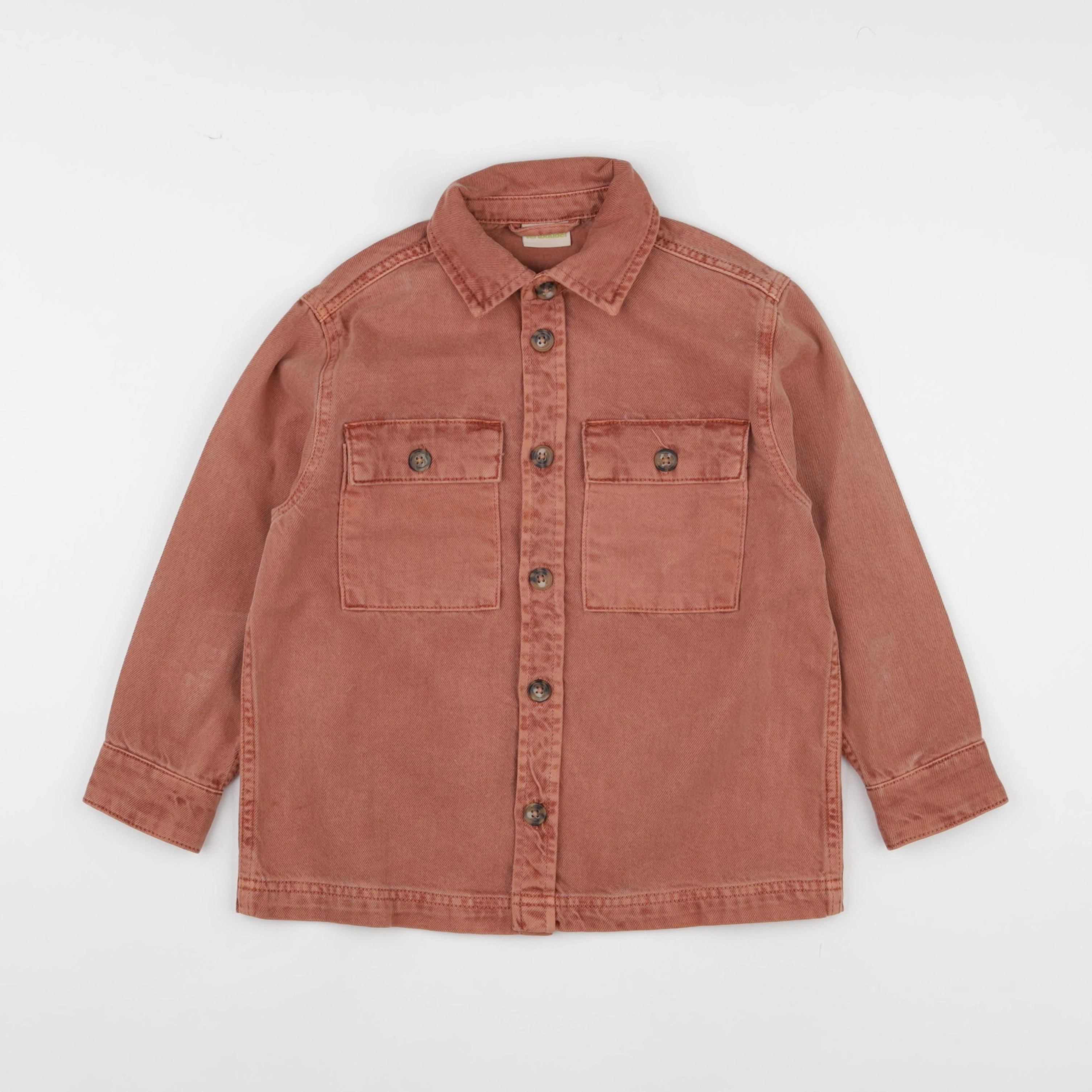 Vertbaudet - veste marron - 6 ans