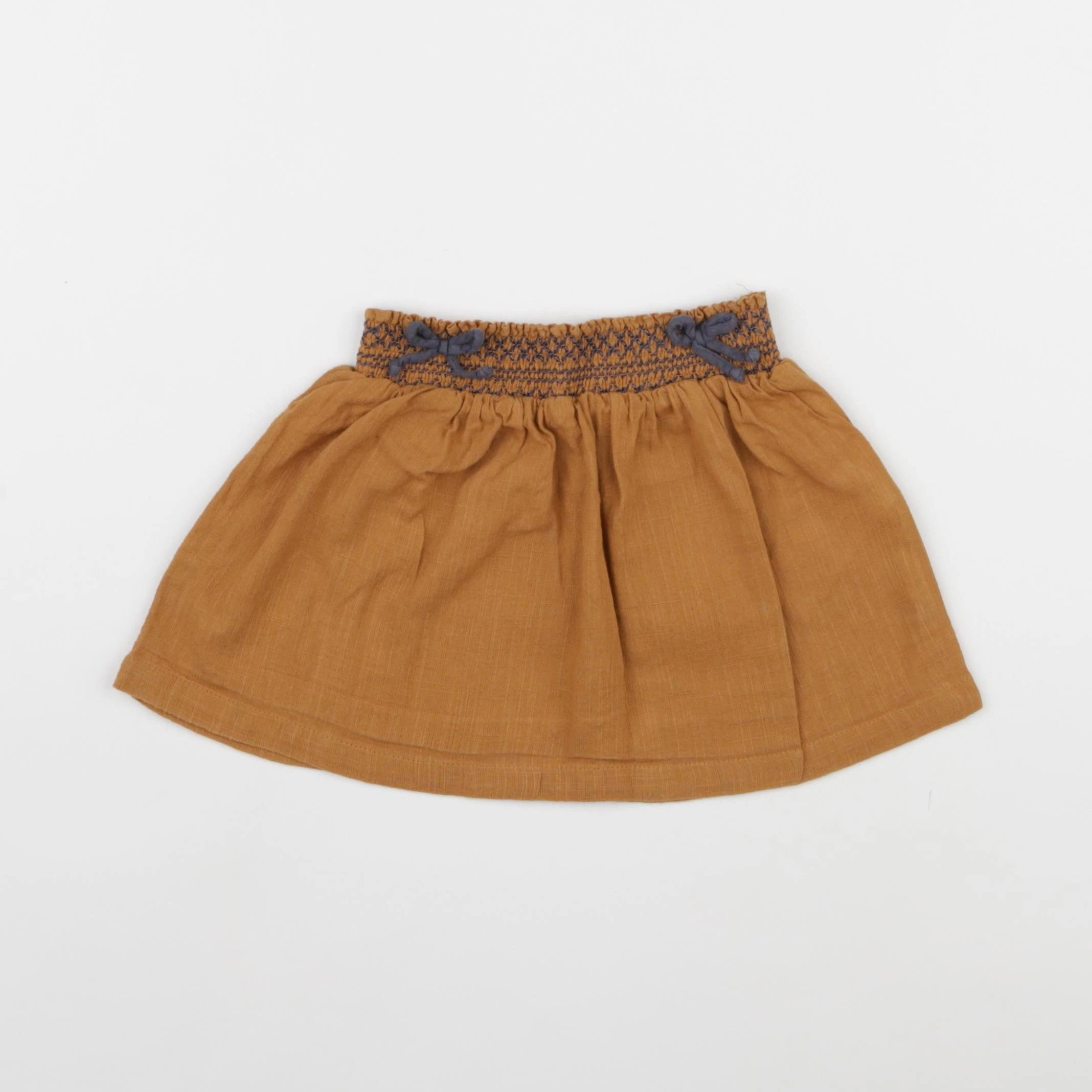 Vertbaudet - jupe marron - 24 mois