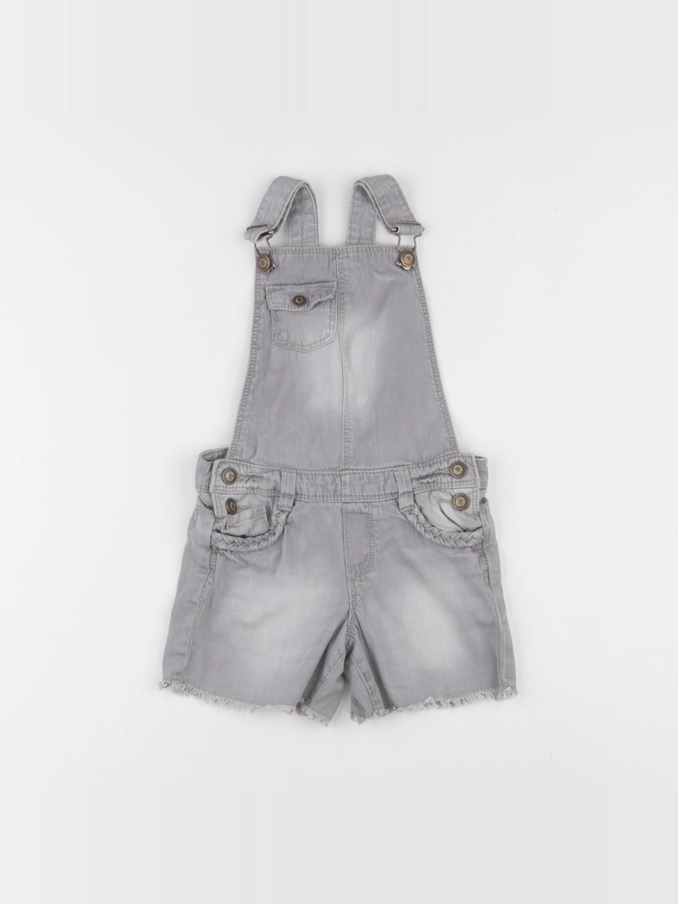 Tape à l'oeil - salopette gris - 4 ans