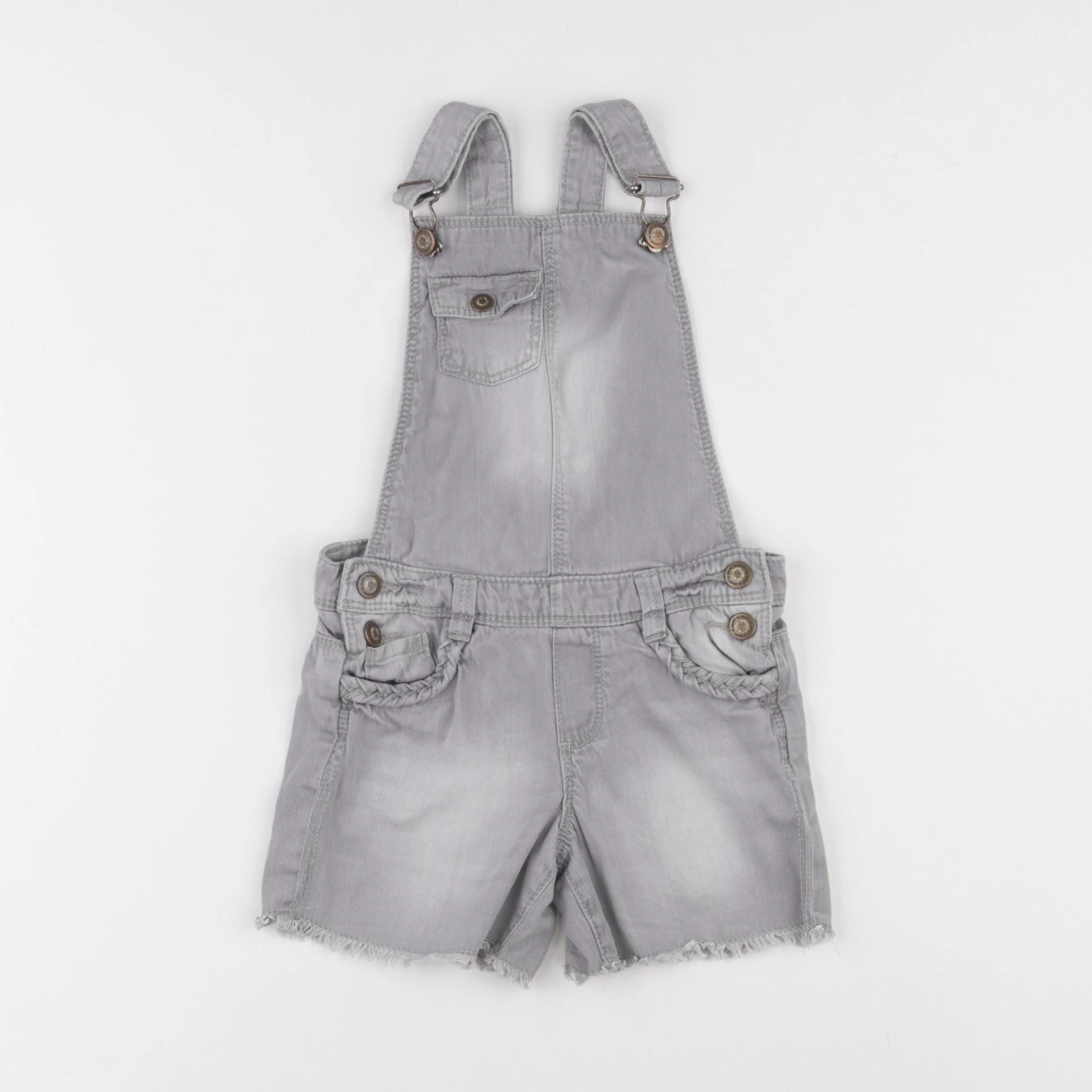 Tape à l'oeil - salopette gris - 4 ans