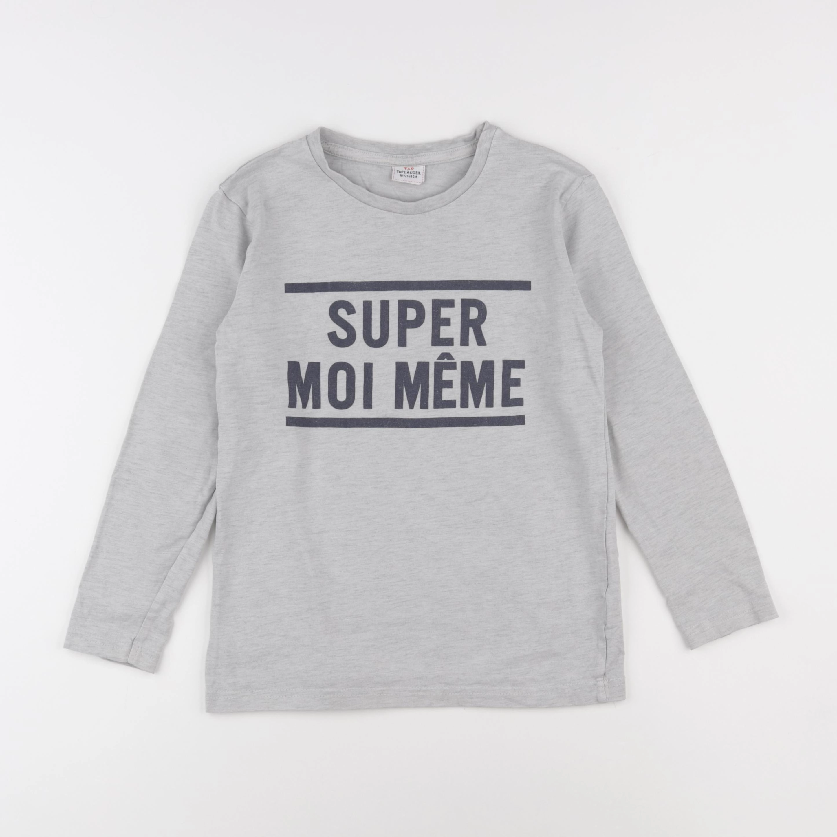 Tape à l'oeil - tee-shirt gris - 10 ans