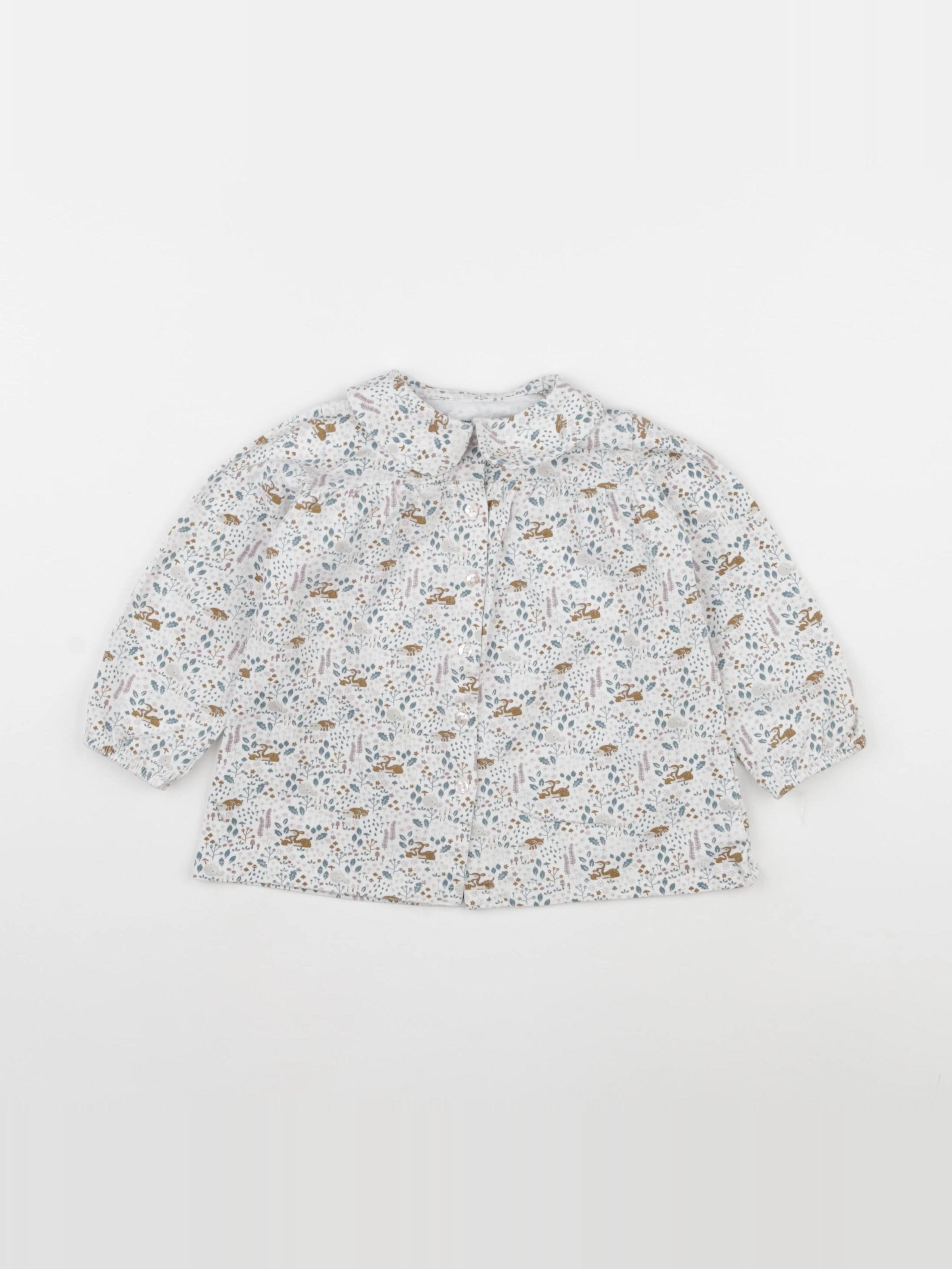 Vertbaudet - tee-shirt multicolore - 18 mois