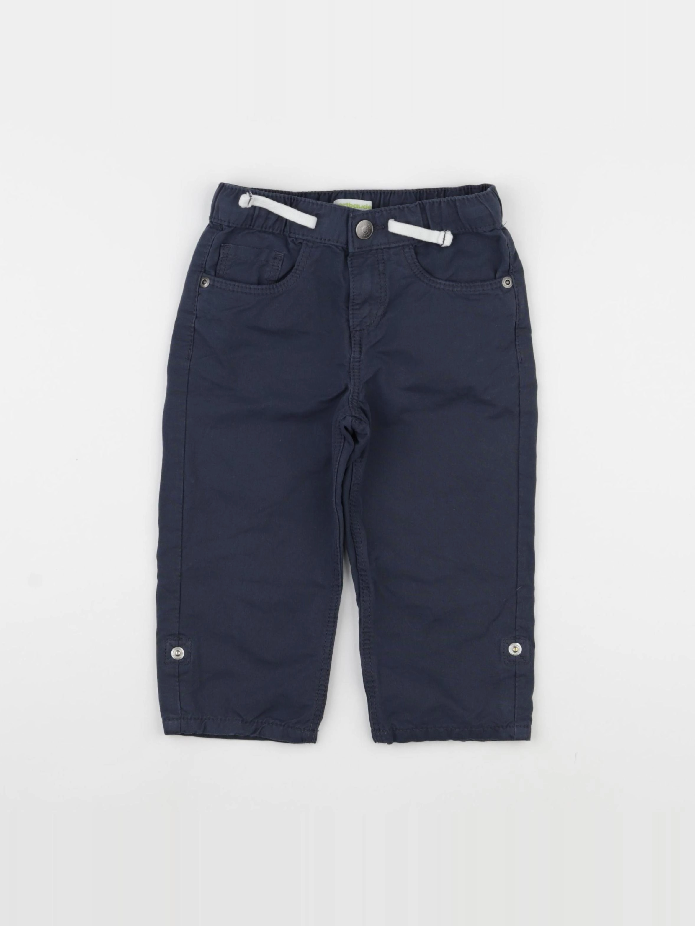 Vertbaudet - pantacourt bleu - 4 ans