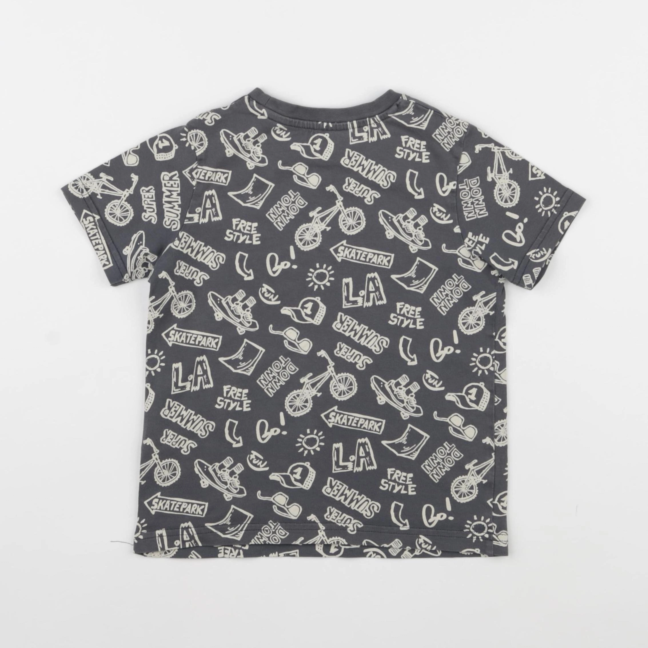 Vertbaudet - tee-shirt gris - 5 ans