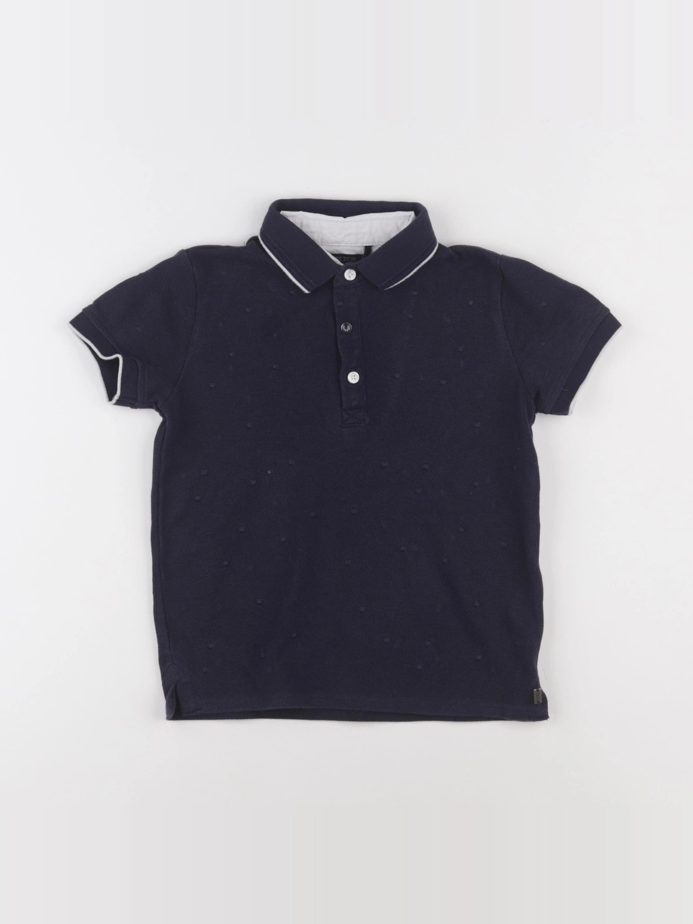 IKKS - polo bleu - 5 ans