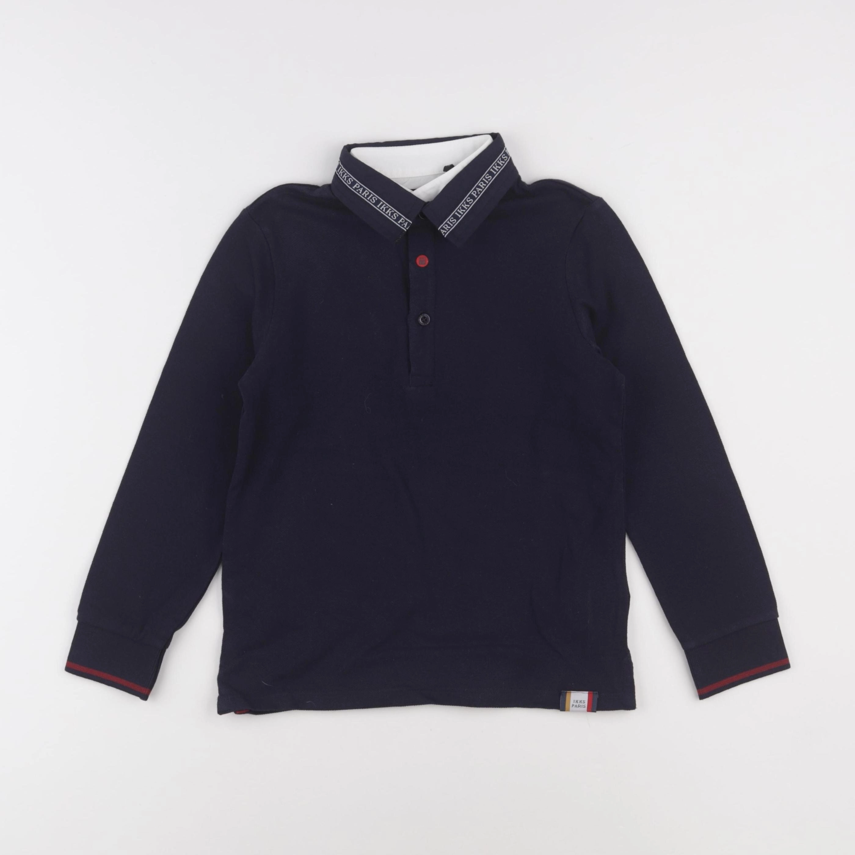 IKKS - polo bleu - 6 ans