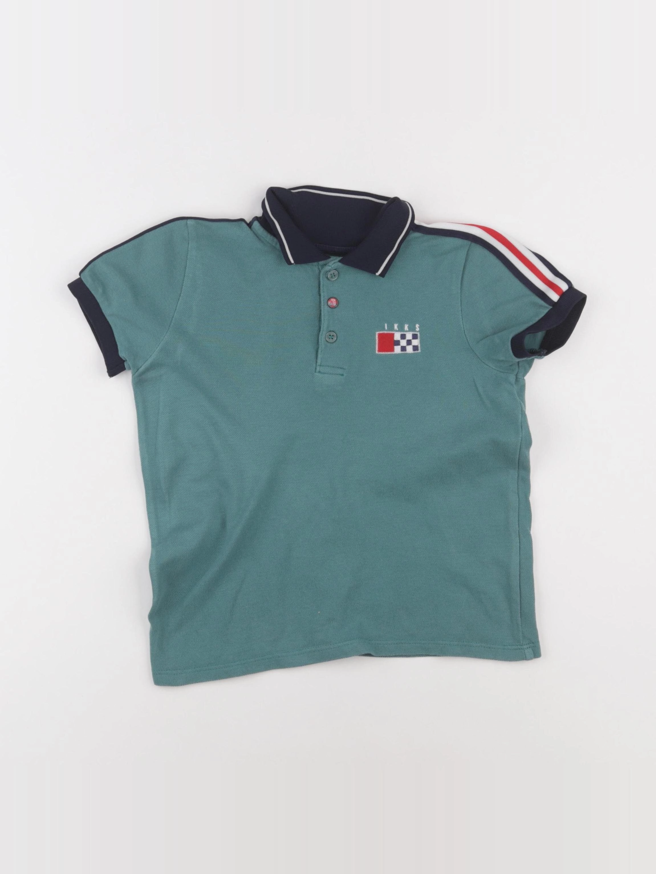 IKKS - polo bleu - 5 ans