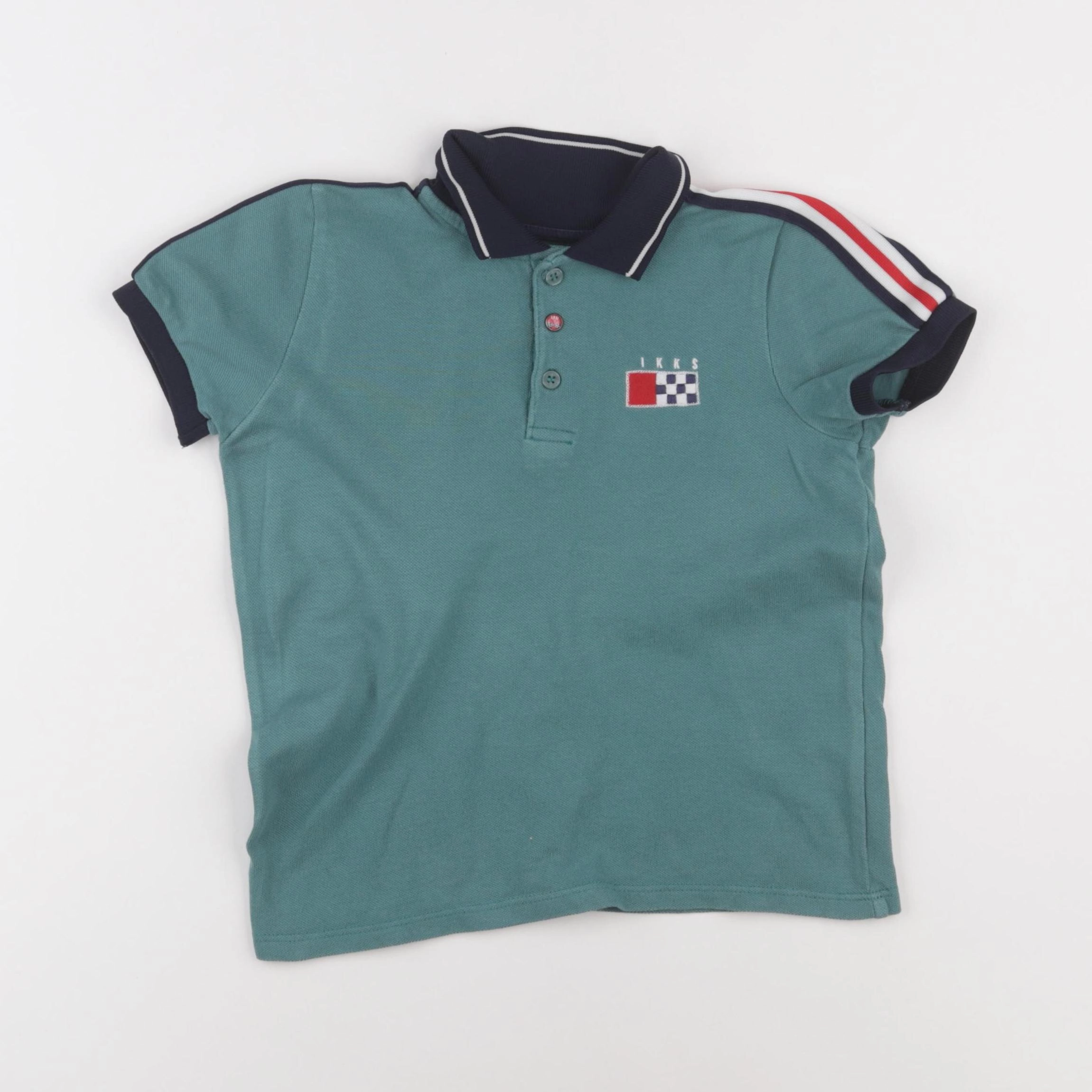 IKKS - polo bleu - 5 ans